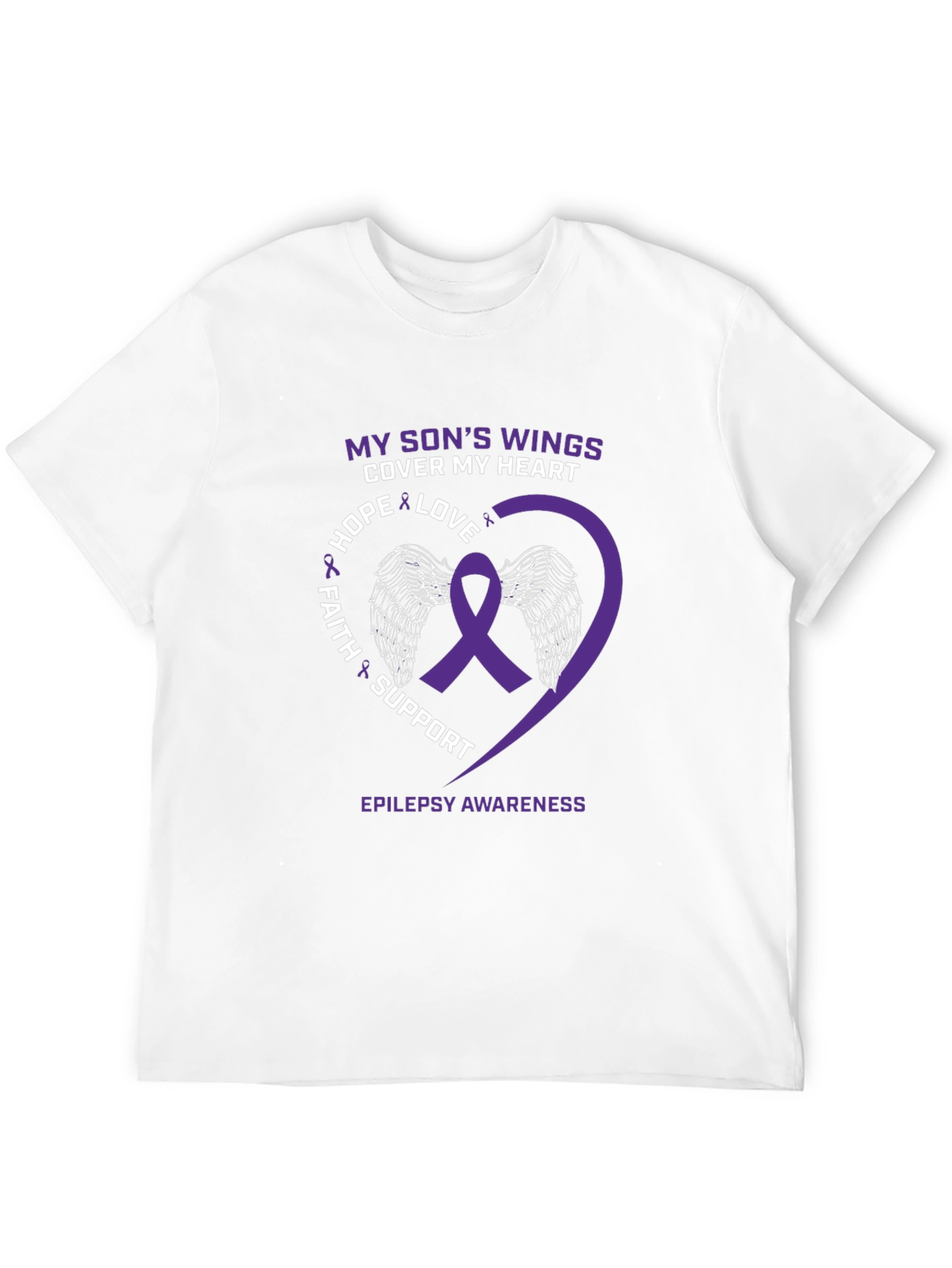 Epilepsy Awareness T-Shirt: My Sons Wings
