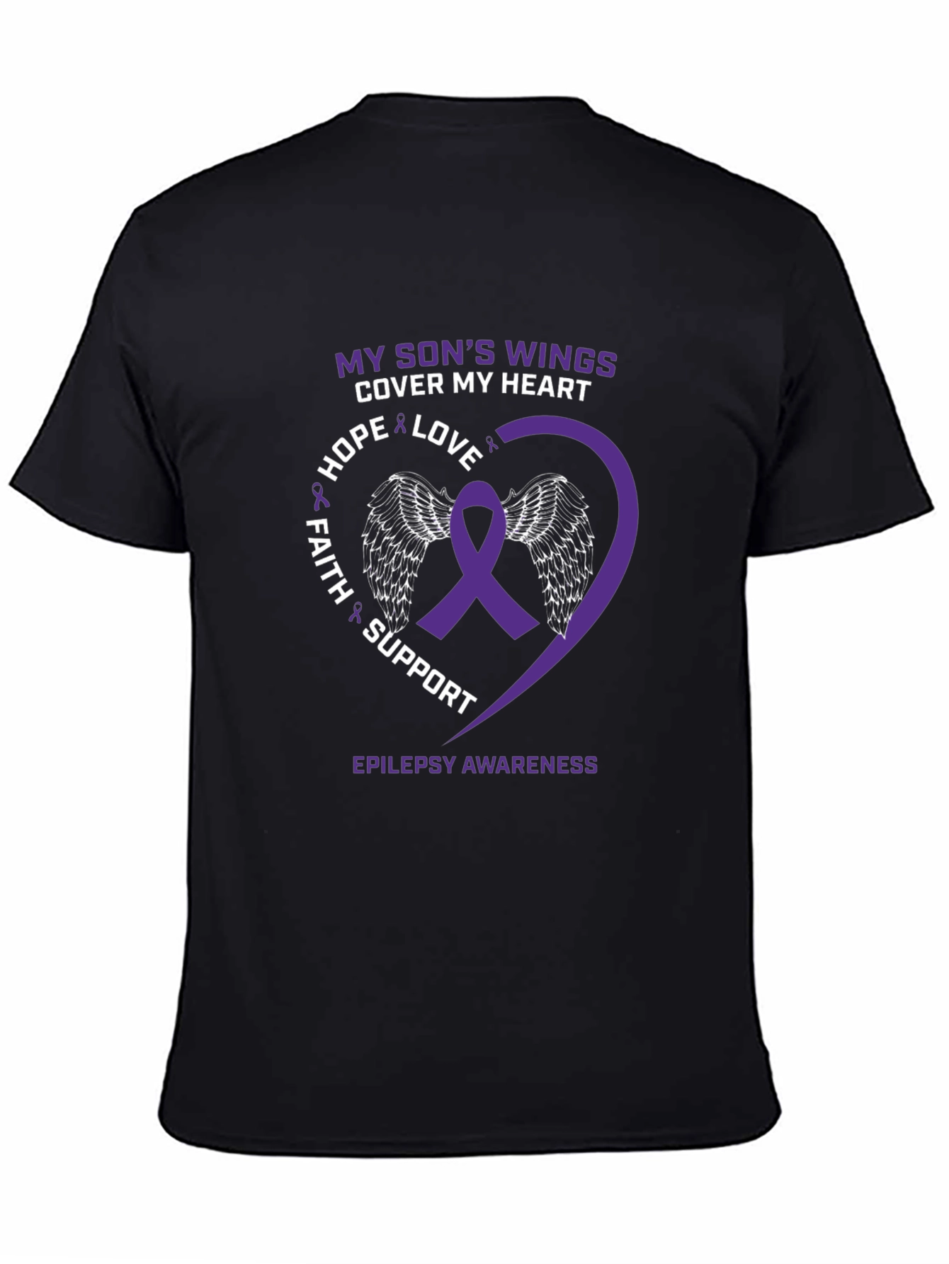 Epilepsy Awareness T-Shirt: My Sons Wings