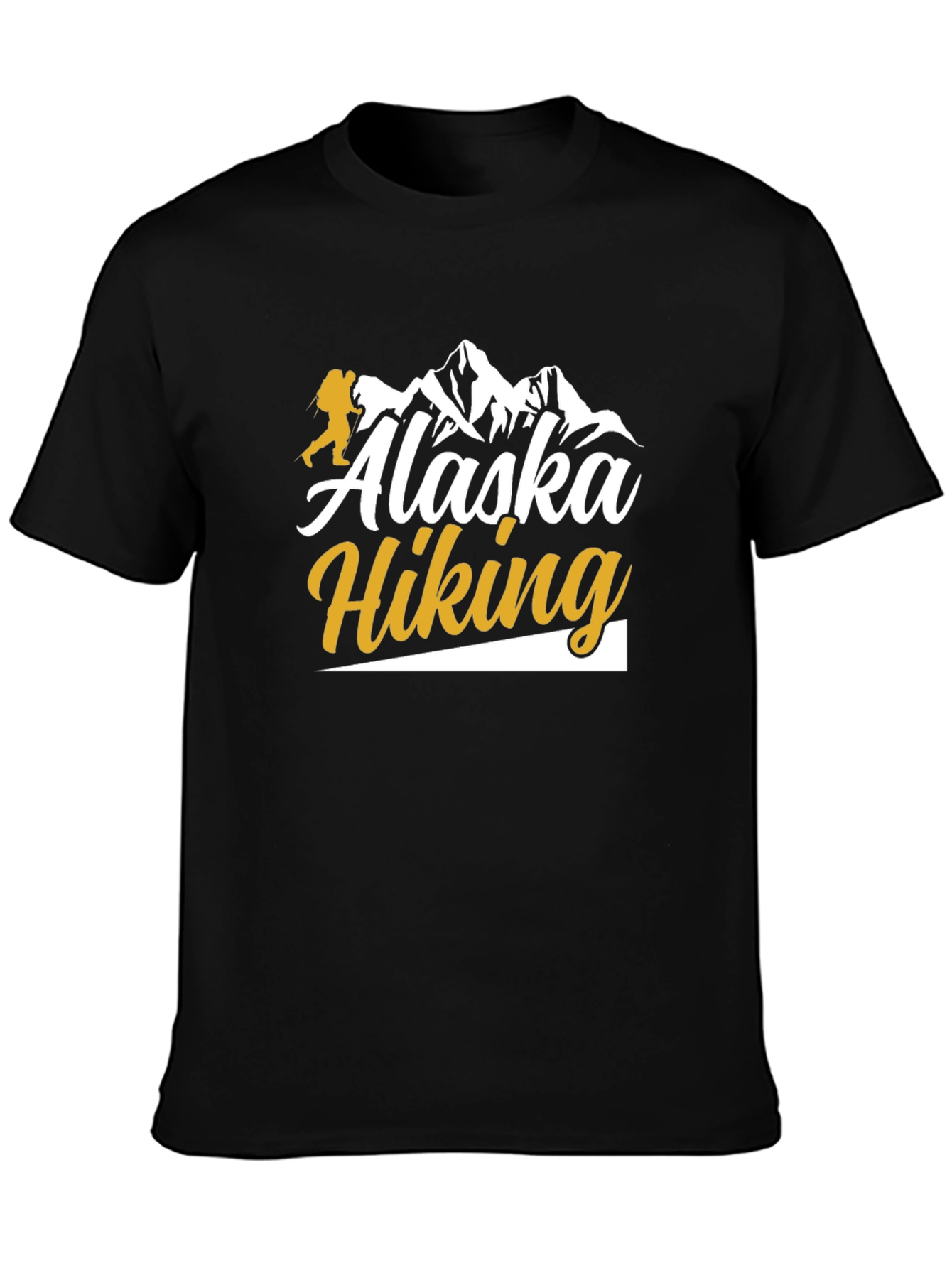 Alaska Hiking Graphic Tee - Outdoor Adventure Shirt