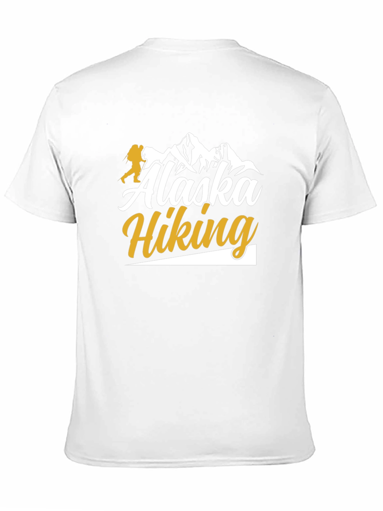 Alaska Hiking Graphic Tee - Outdoor Adventure Shirt