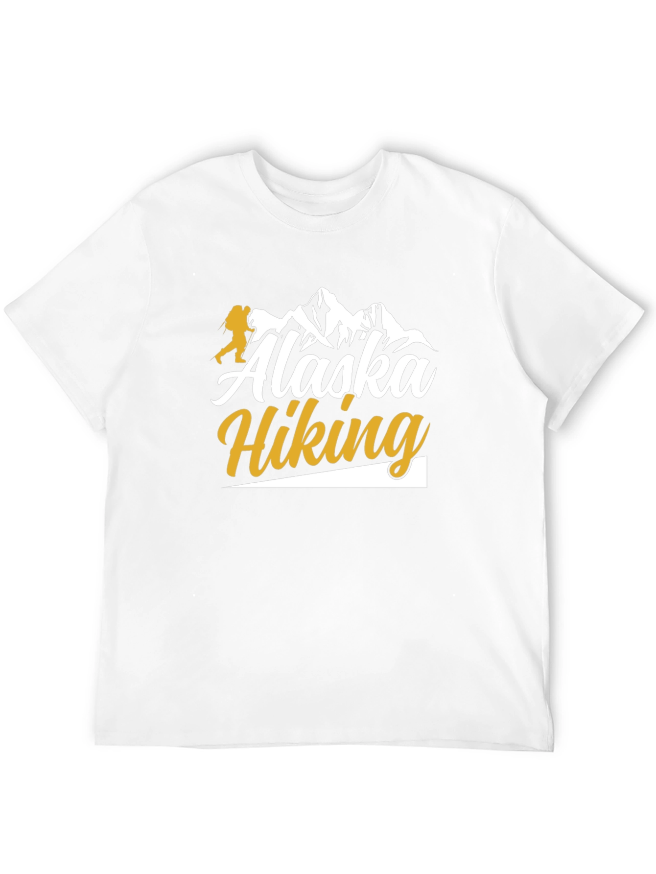 Alaska Hiking Graphic Tee - Outdoor Adventure Shirt