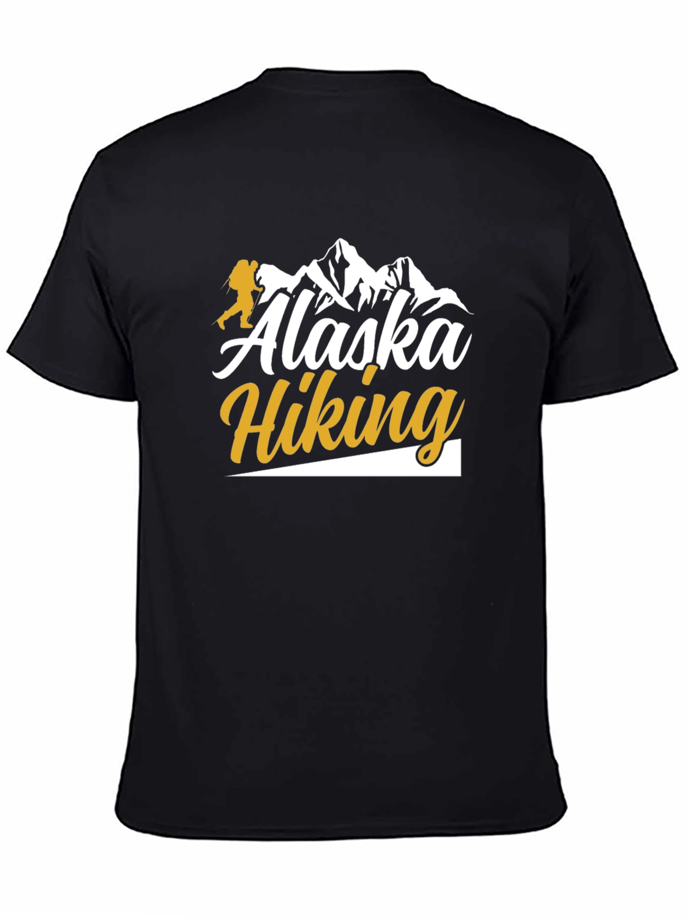 Alaska Hiking Graphic Tee - Outdoor Adventure Shirt