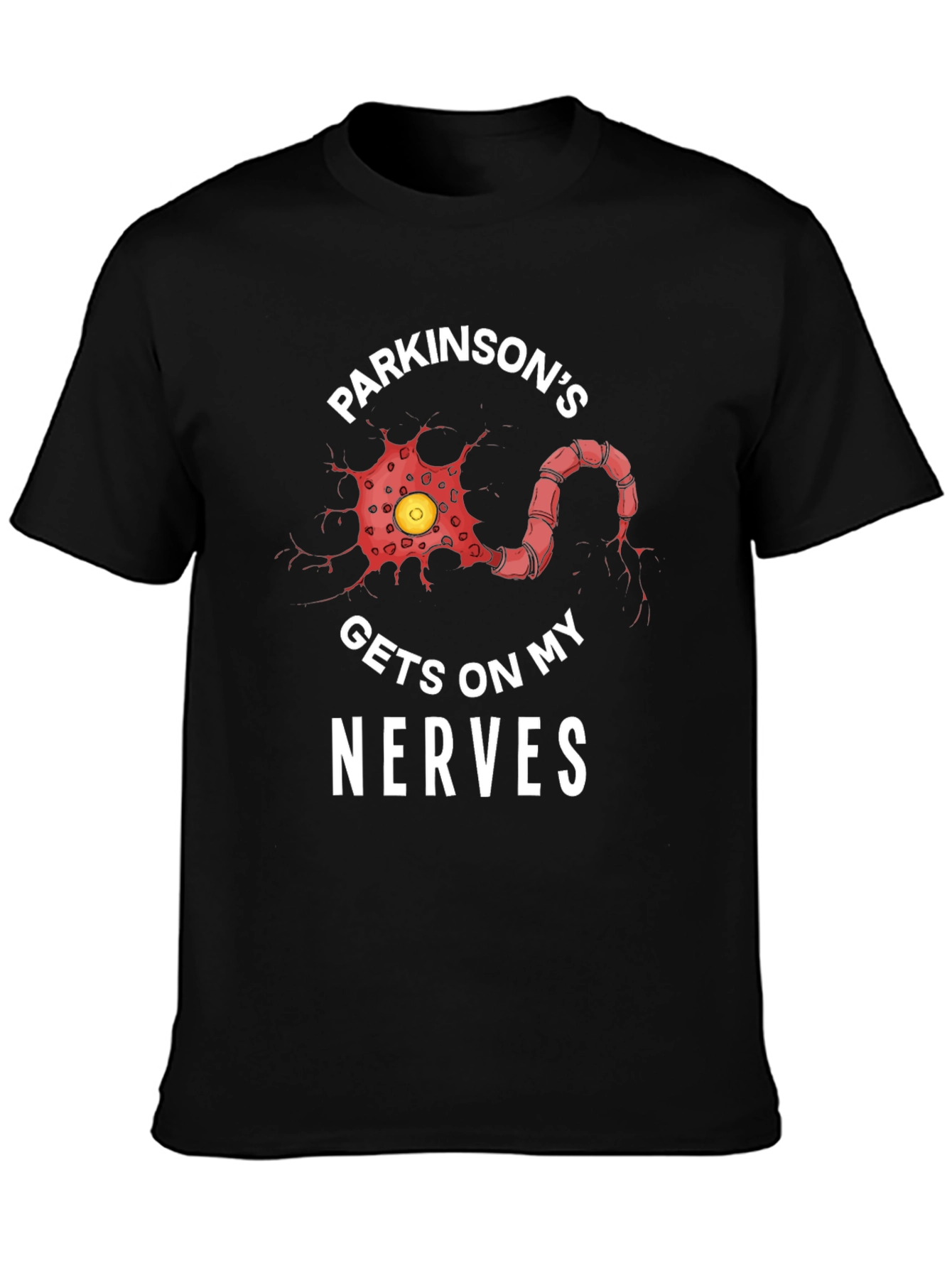 Parkinsons Gets On My Nerves T-Shirt