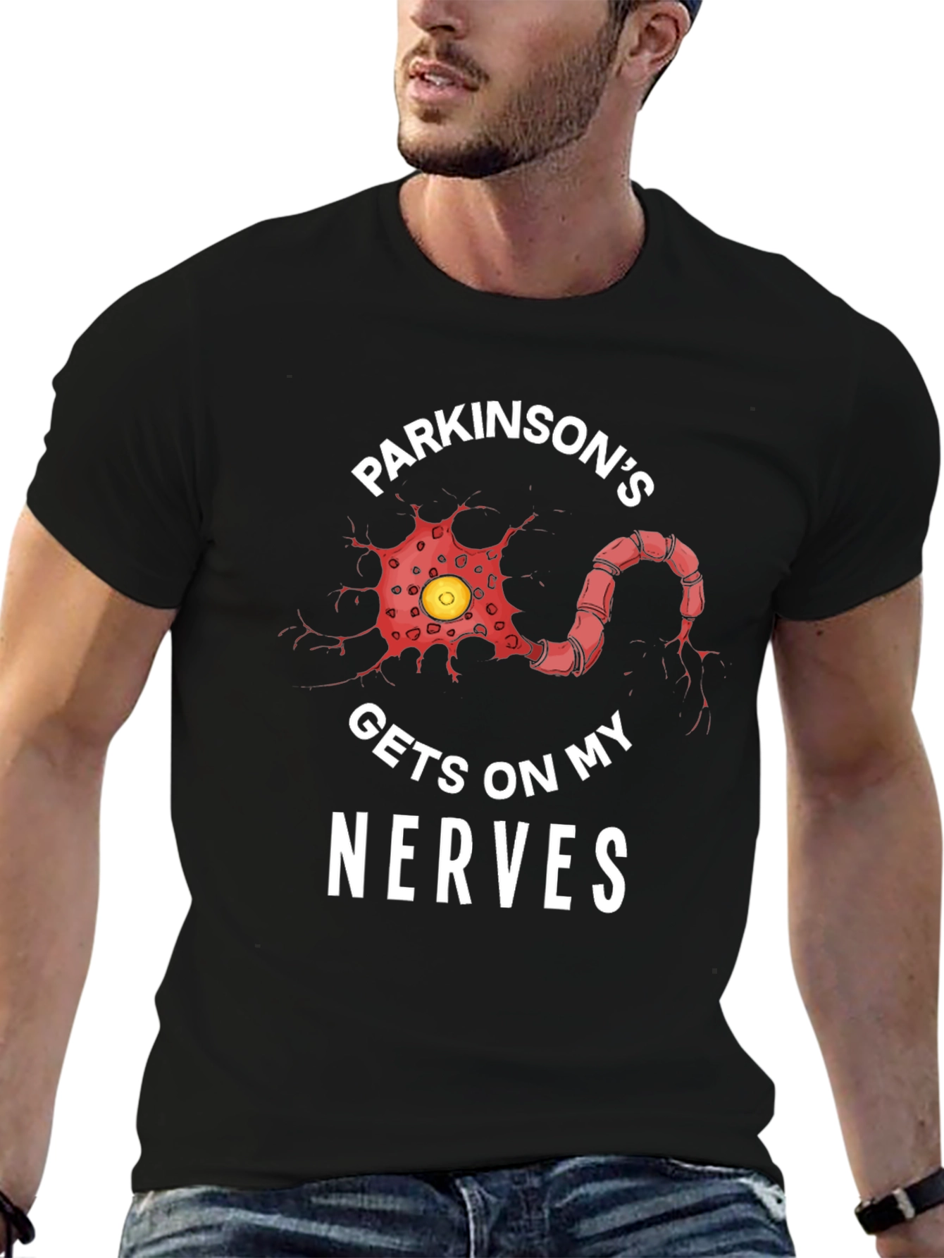 Parkinsons Gets On My Nerves T-Shirt