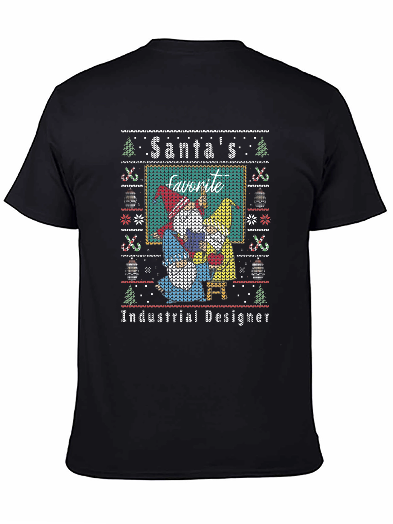 Santas Favorite Industrial Designer Ugly Sweater T-Shirt
