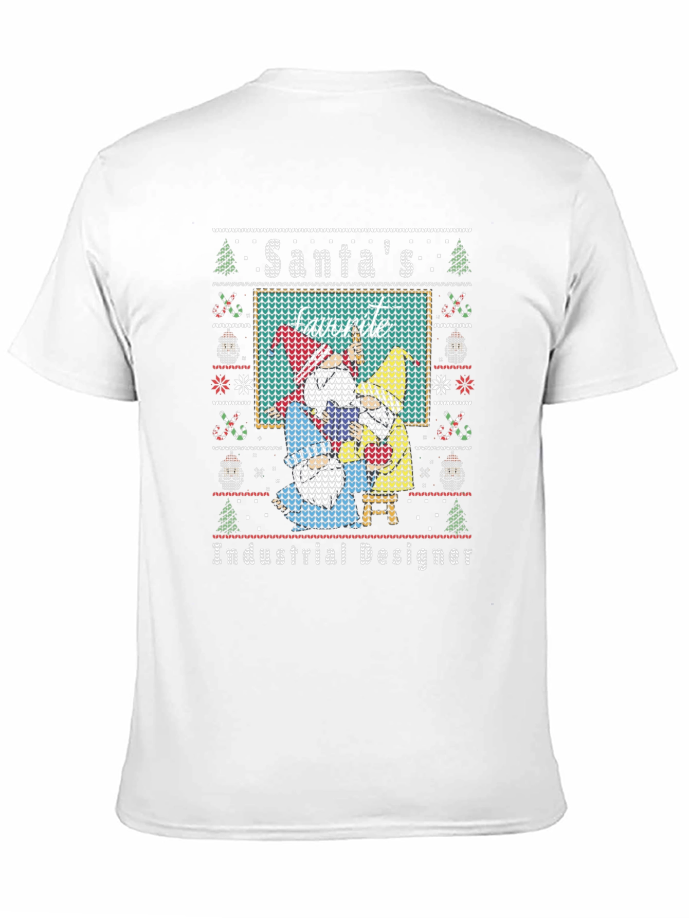Santas Favorite Industrial Designer Ugly Sweater T-Shirt