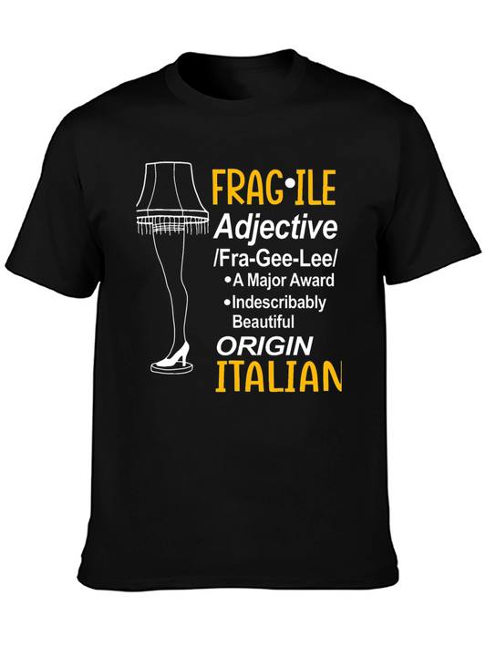 Fragile Leg Lamp T-Shirt - A Christmas Story