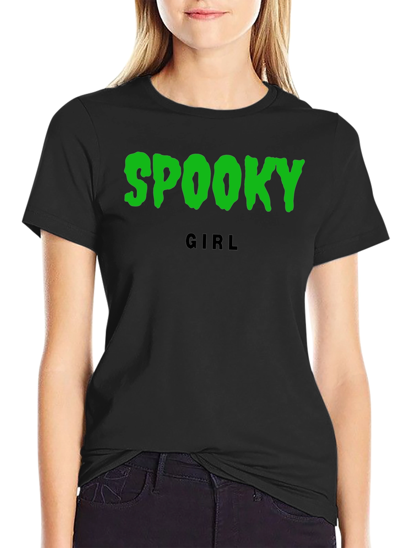 Spooky Girl T-Shirt - Halloween Apparel