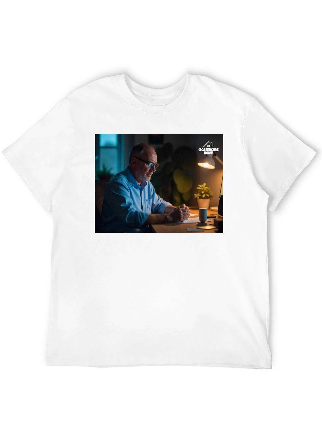 Modern Black T-Shirt with Creative Design