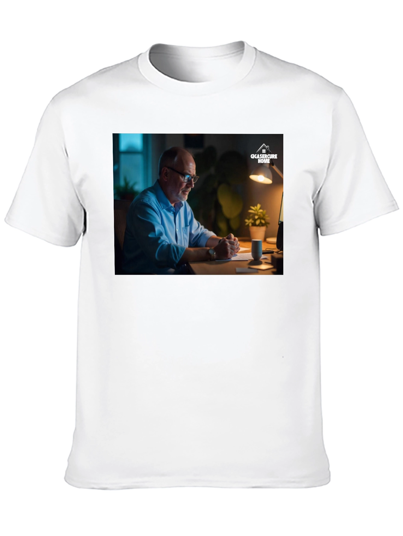 Modern Black T-Shirt with Creative Design