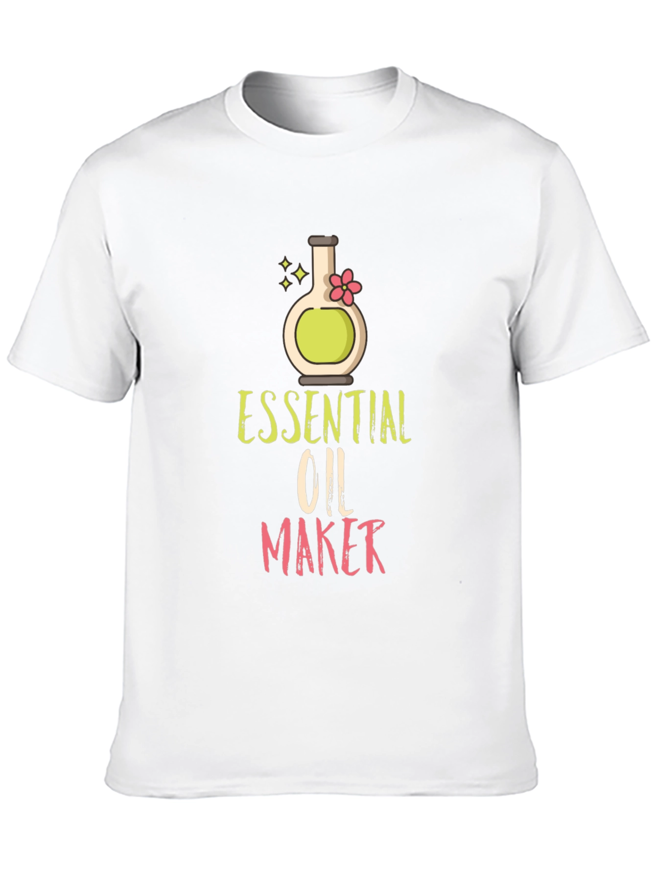 Essential Oil Maker T-Shirt - Black Cotton Blend