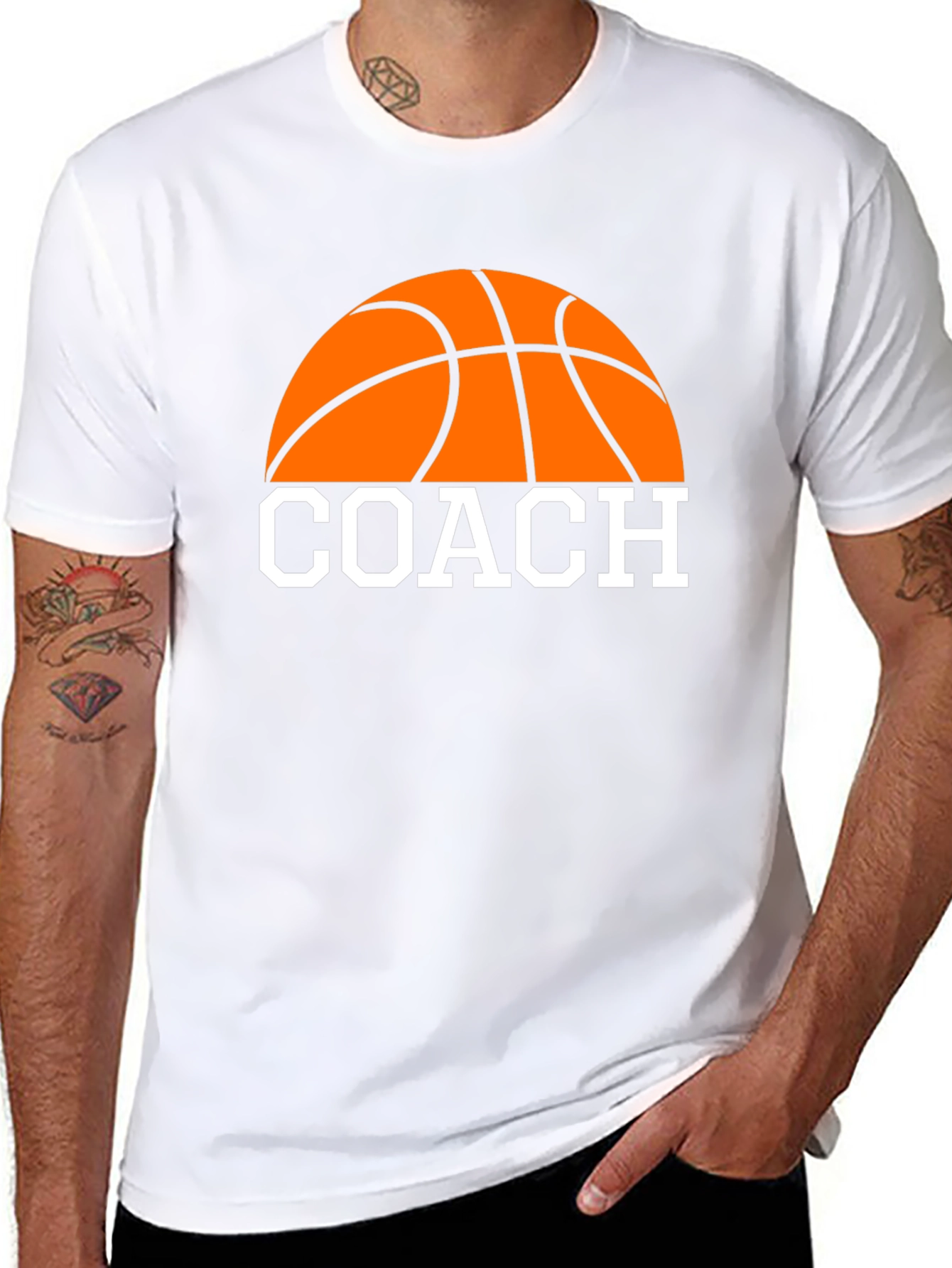 Basketball Coach Graphic Tee