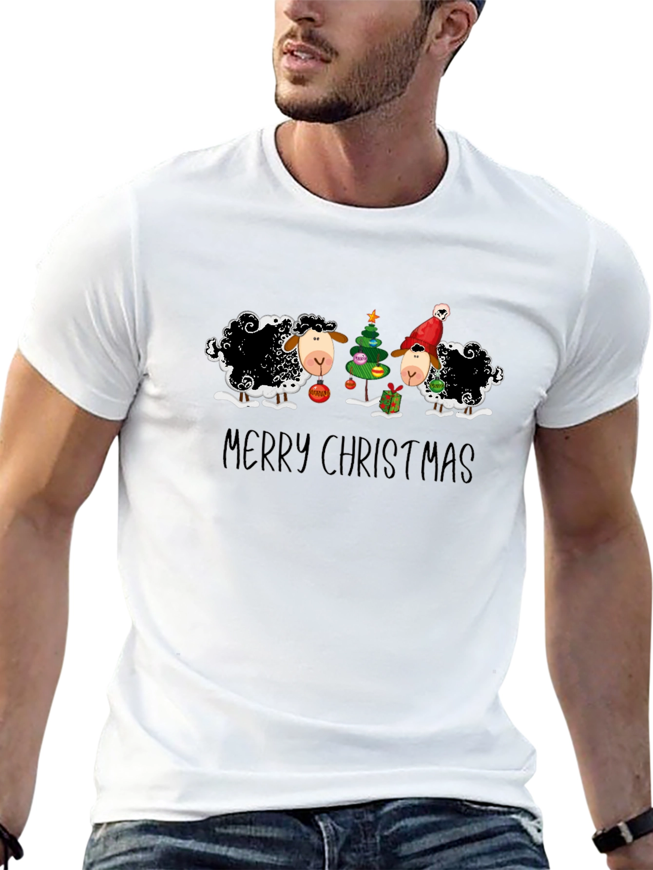 Merry Christmas Black Sheep T-Shirt