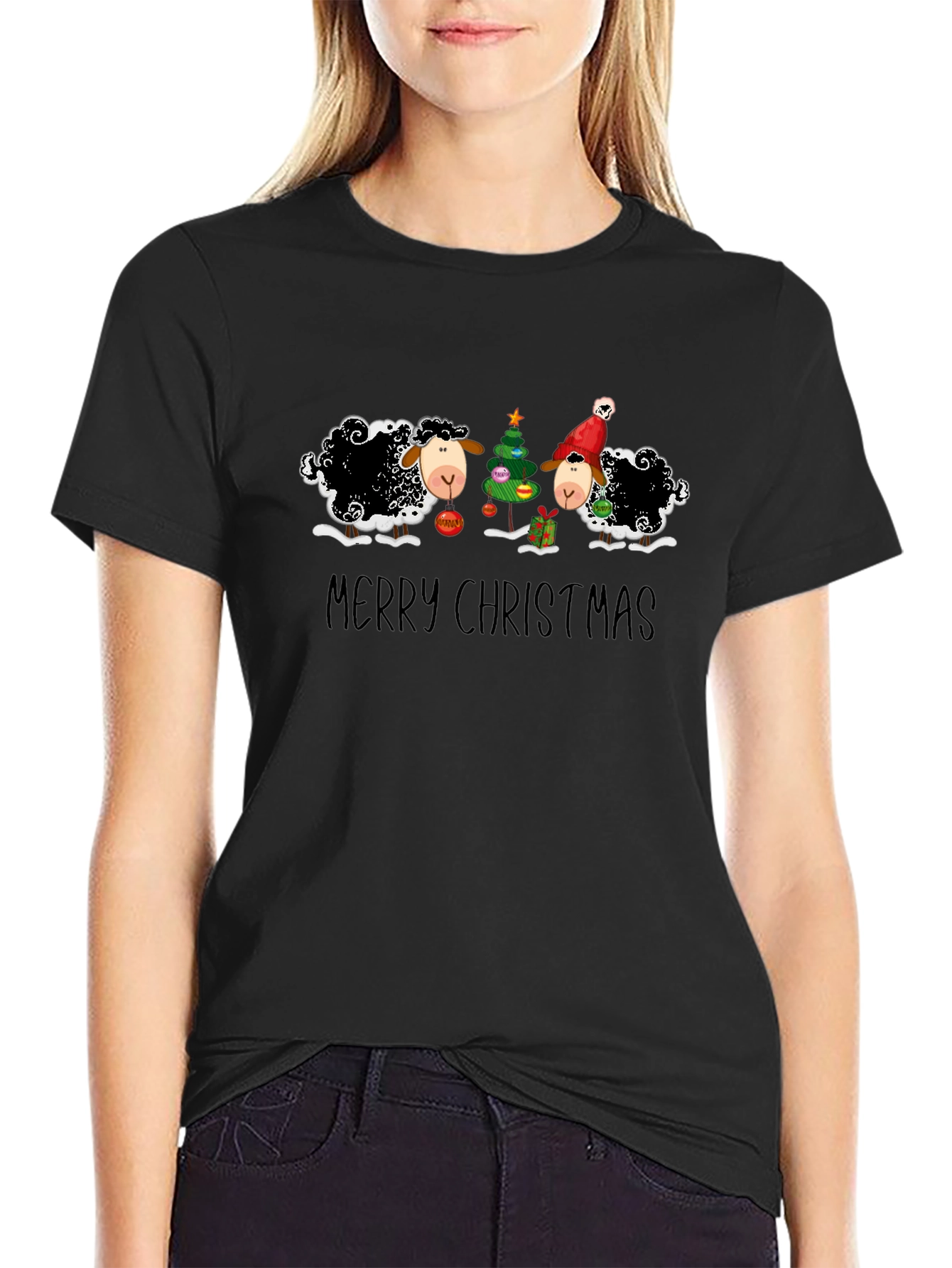 Merry Christmas Black Sheep T-Shirt