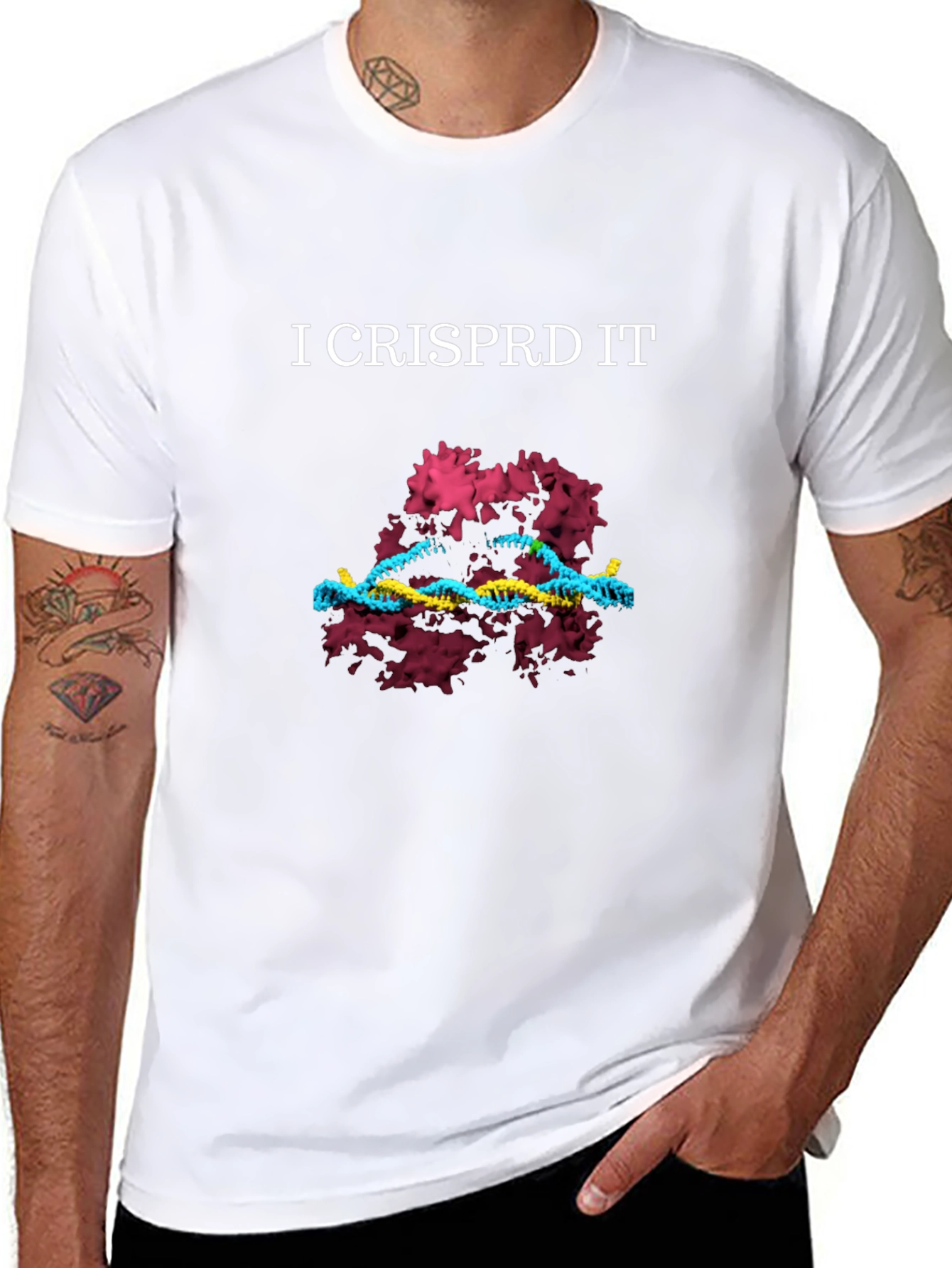 I CRISPRD It T-Shirt - Genetic Engineering Tee