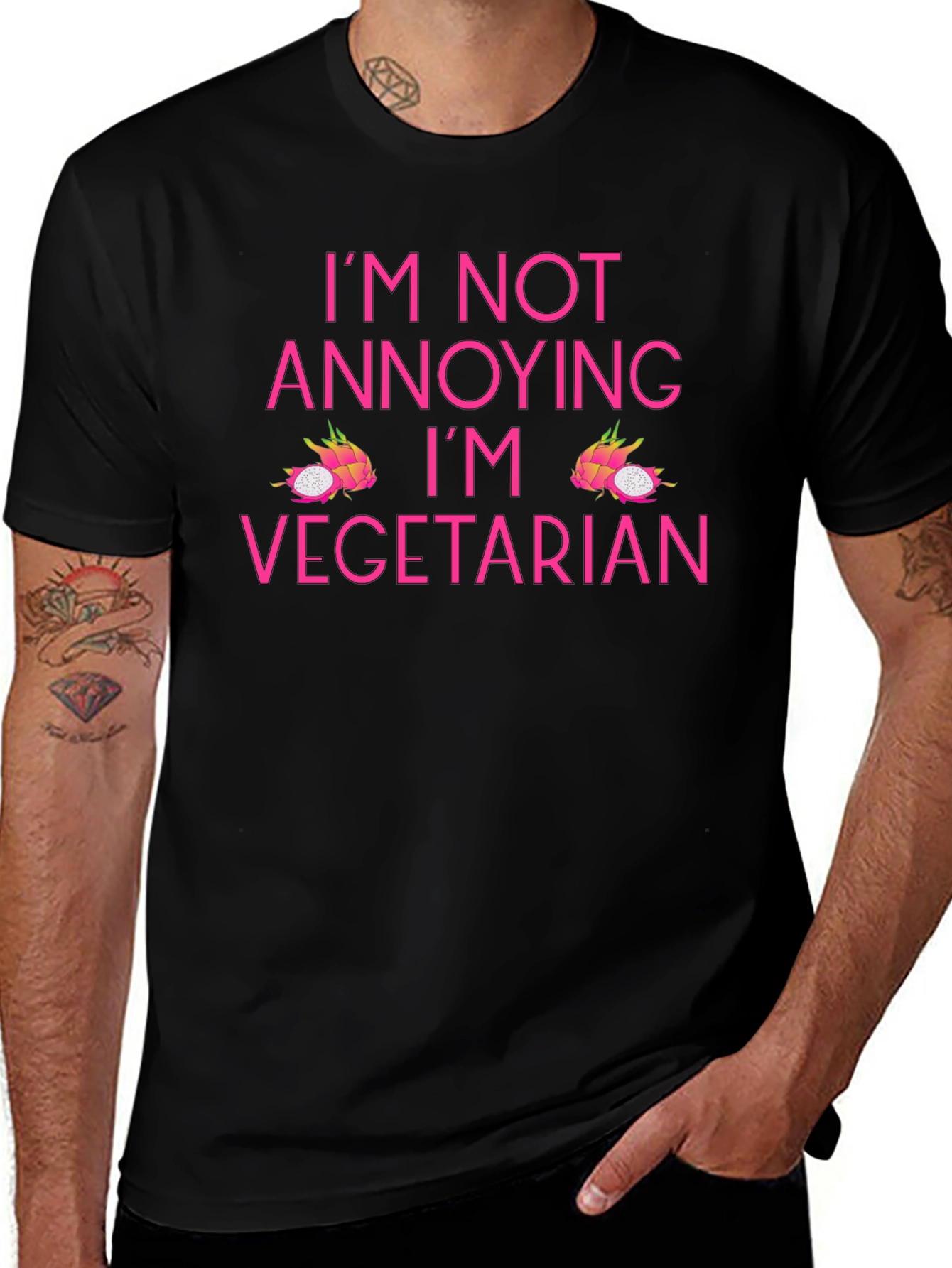 Vegetarian T-Shirt - Im Not Annoying