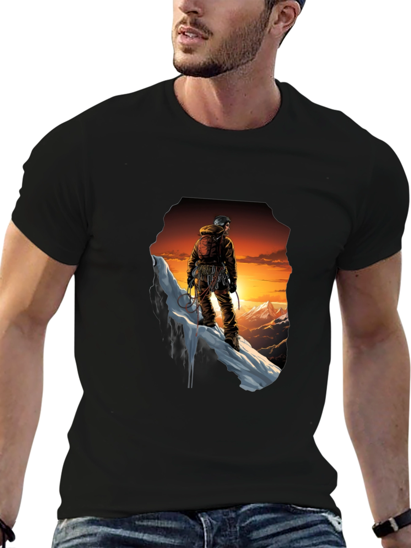 Mountaineer Graphic Tee - Adventure Awaits!