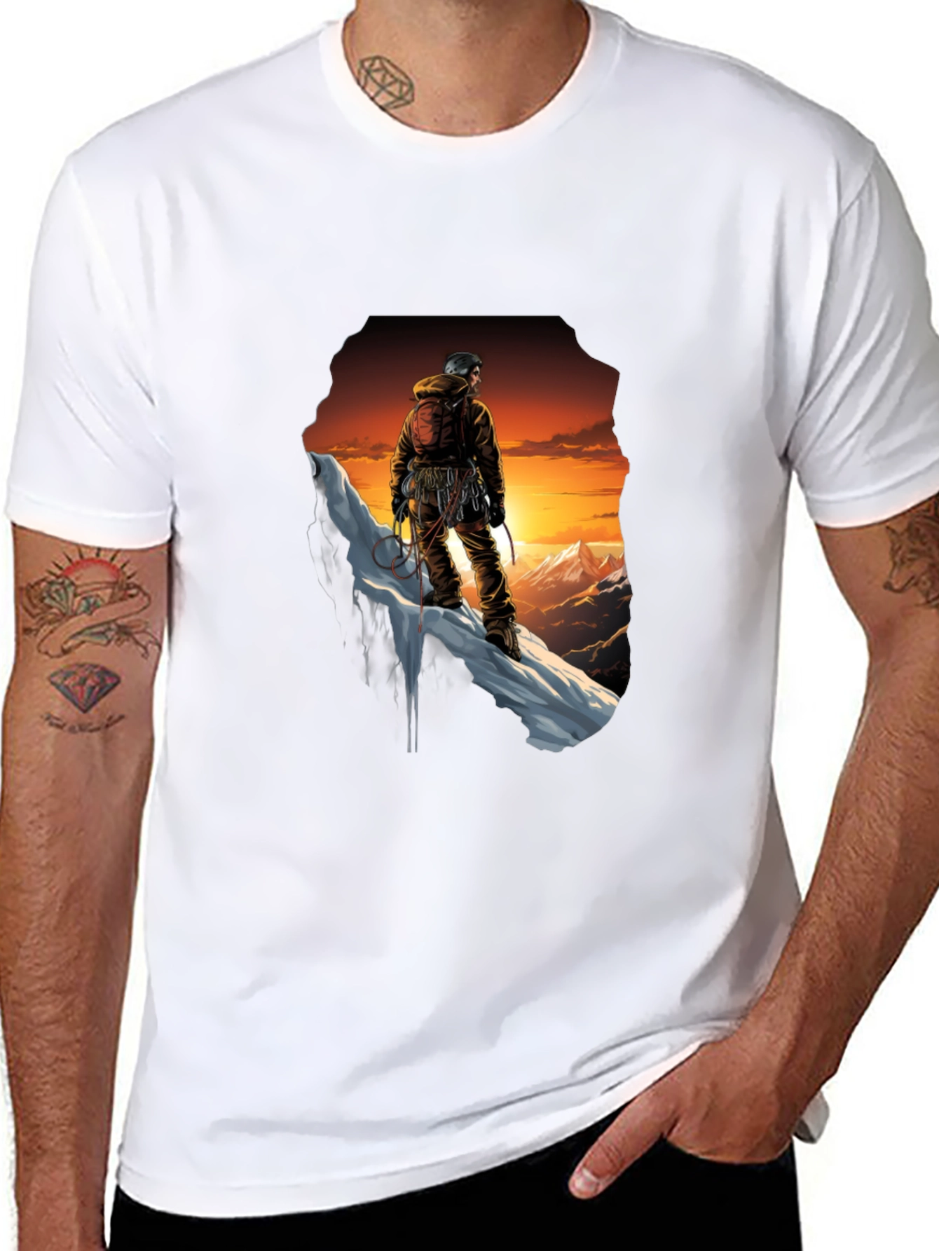 Mountaineer Graphic Tee - Adventure Awaits!