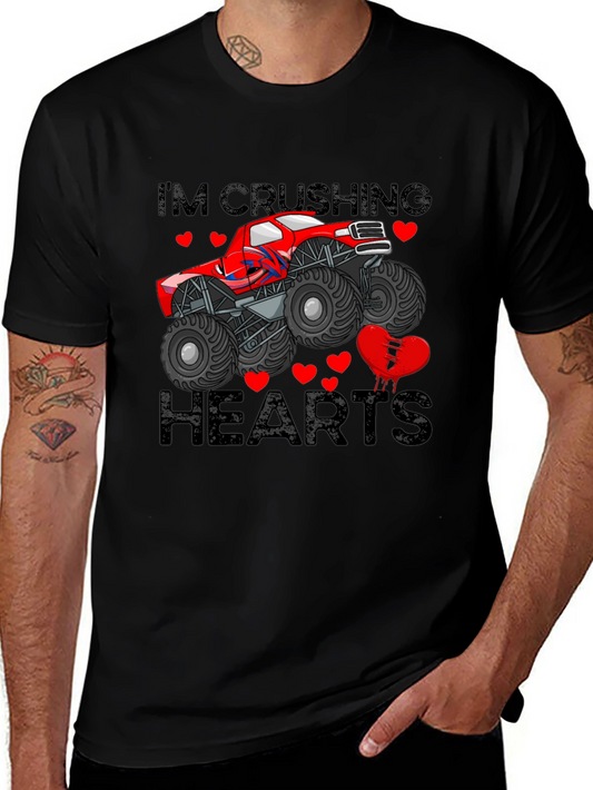Im Crushing Hearts Monster Truck T-Shirt