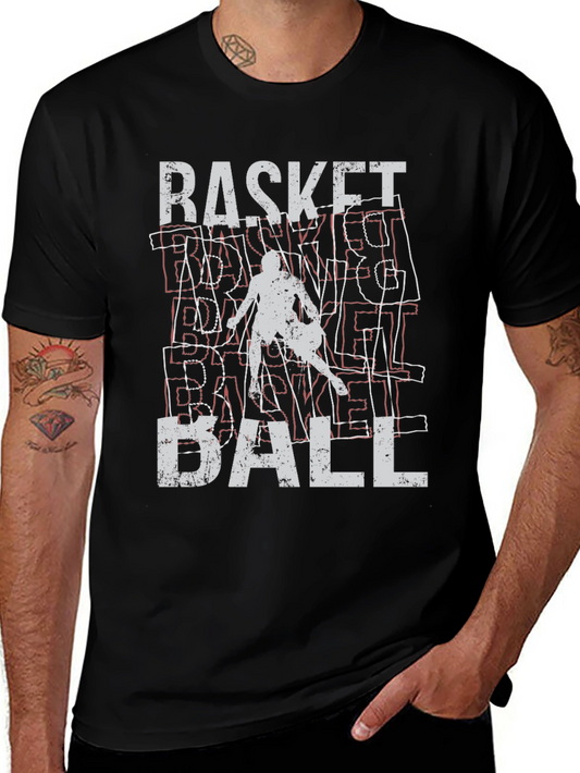 Basketball Graphic Tee - Stylish & Sporty