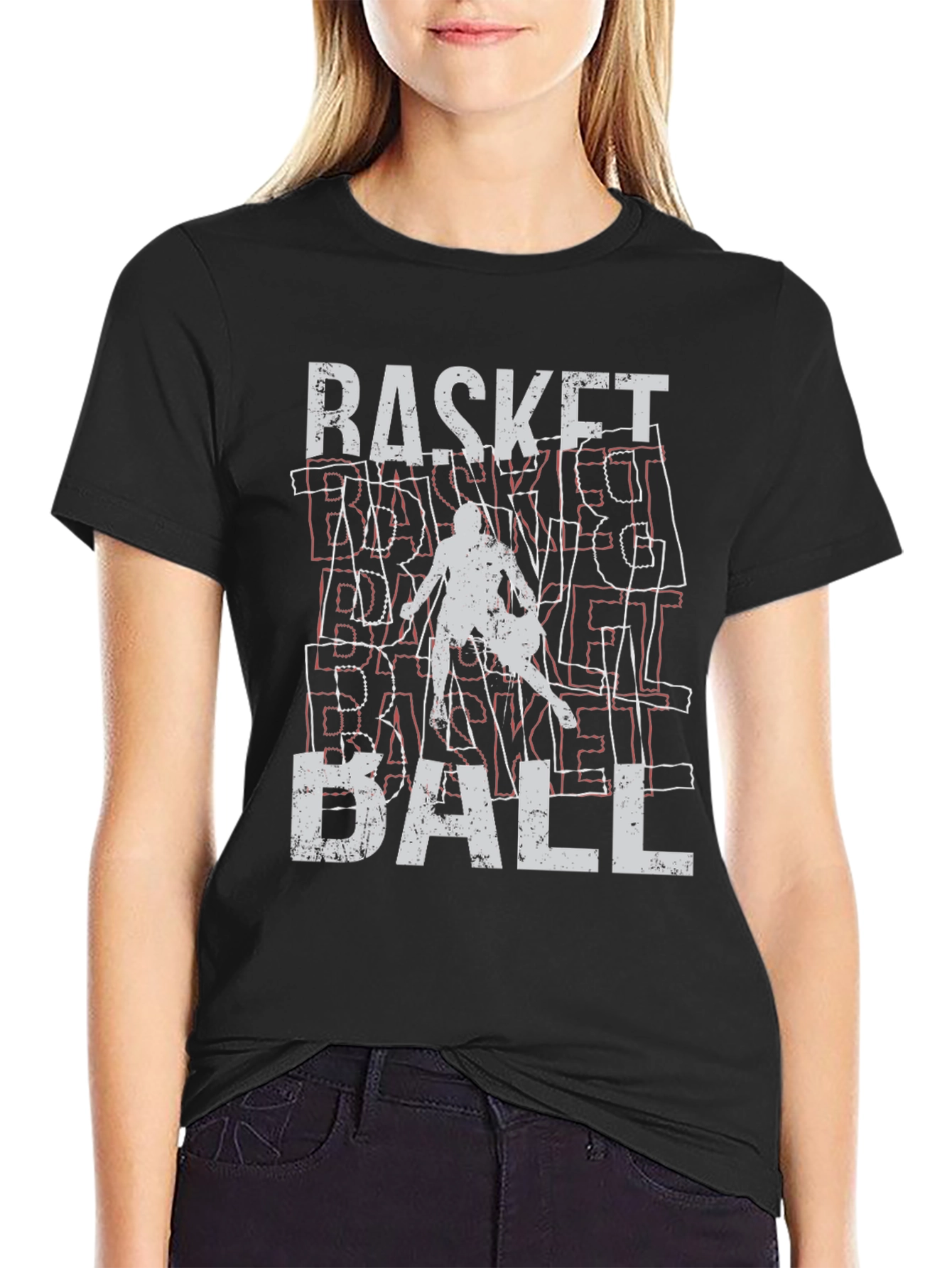 Basketball Graphic Tee - Stylish & Sporty
