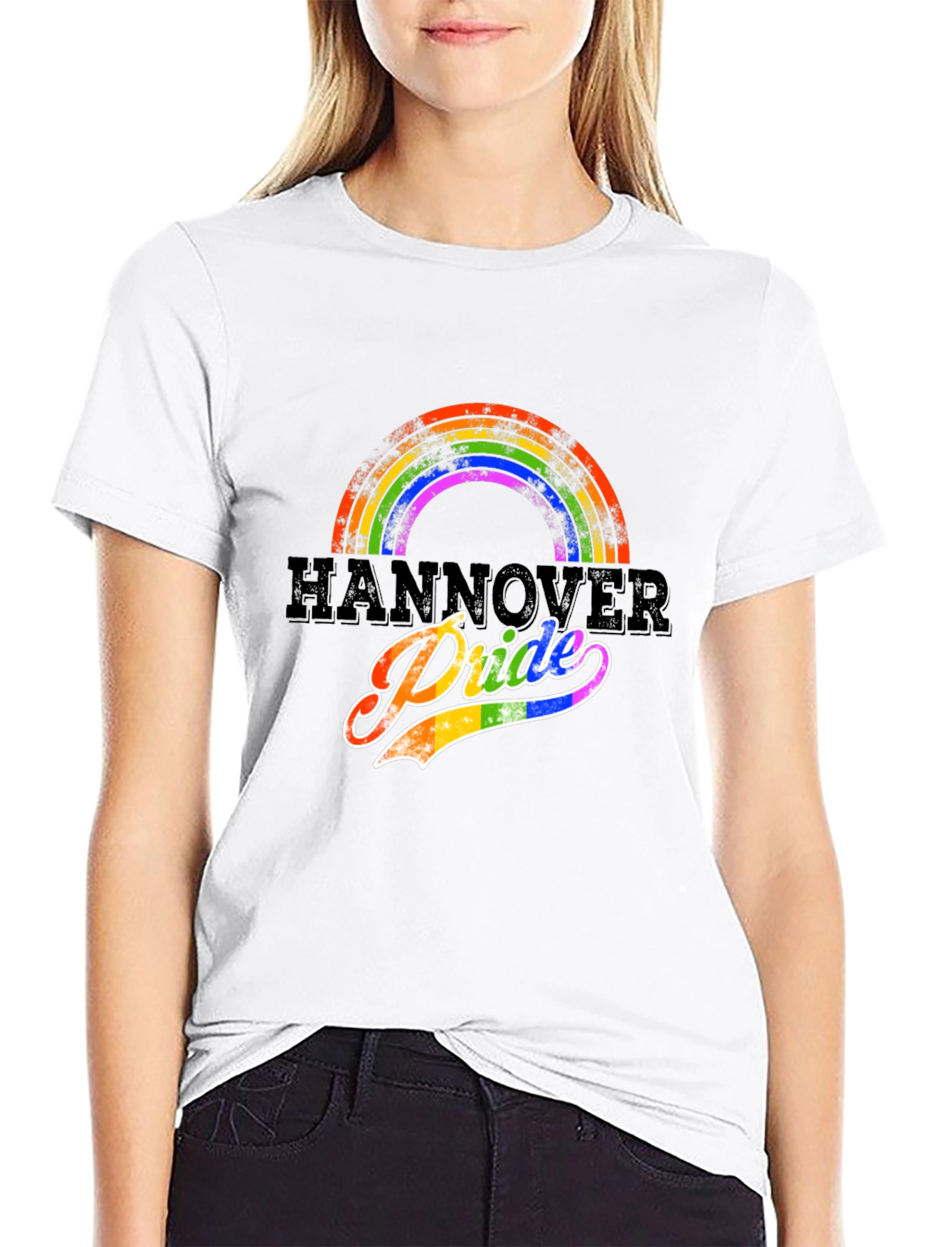Hannover Pride Rainbow Graphic Tee