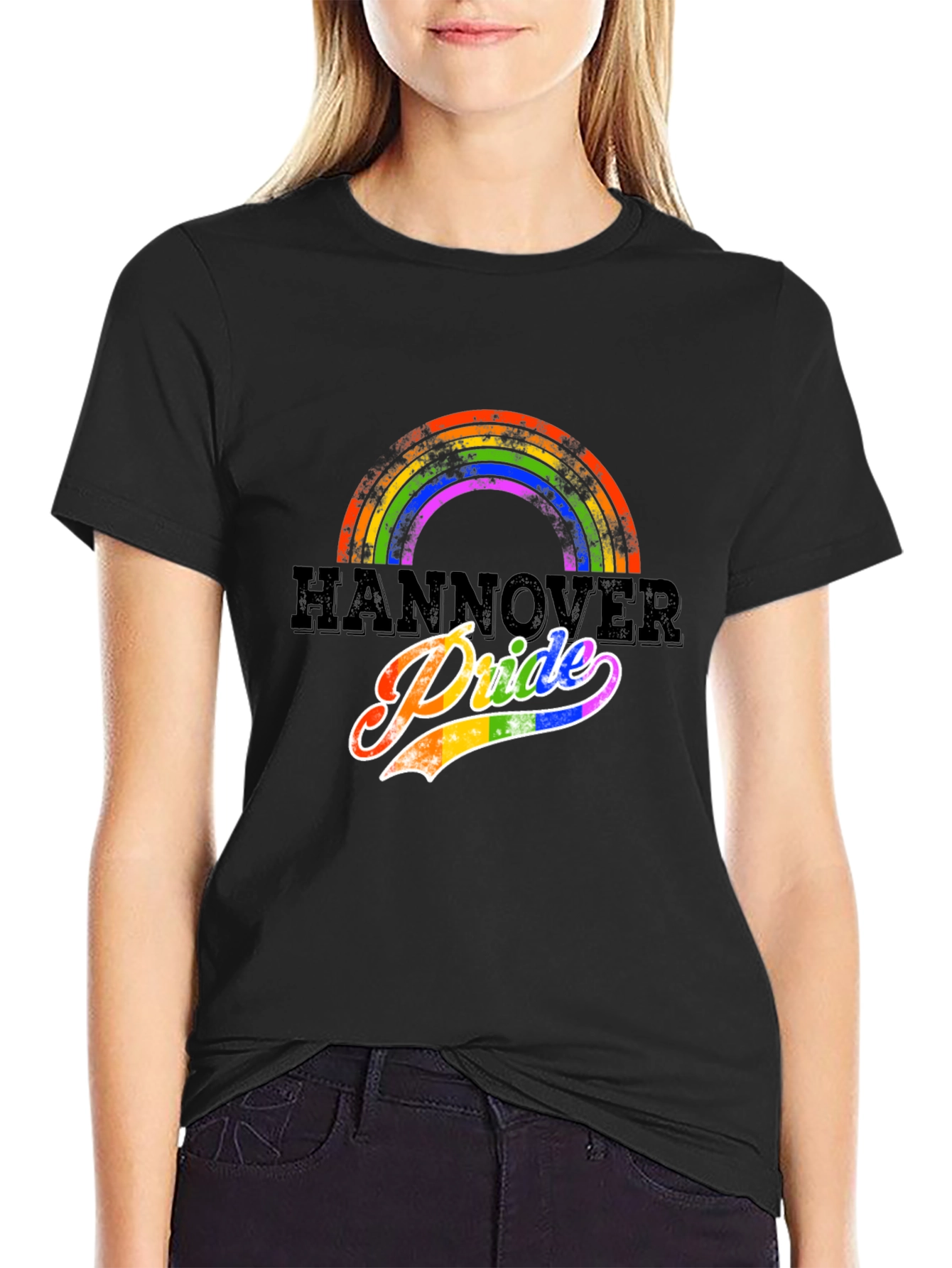 Hannover Pride Rainbow Graphic Tee