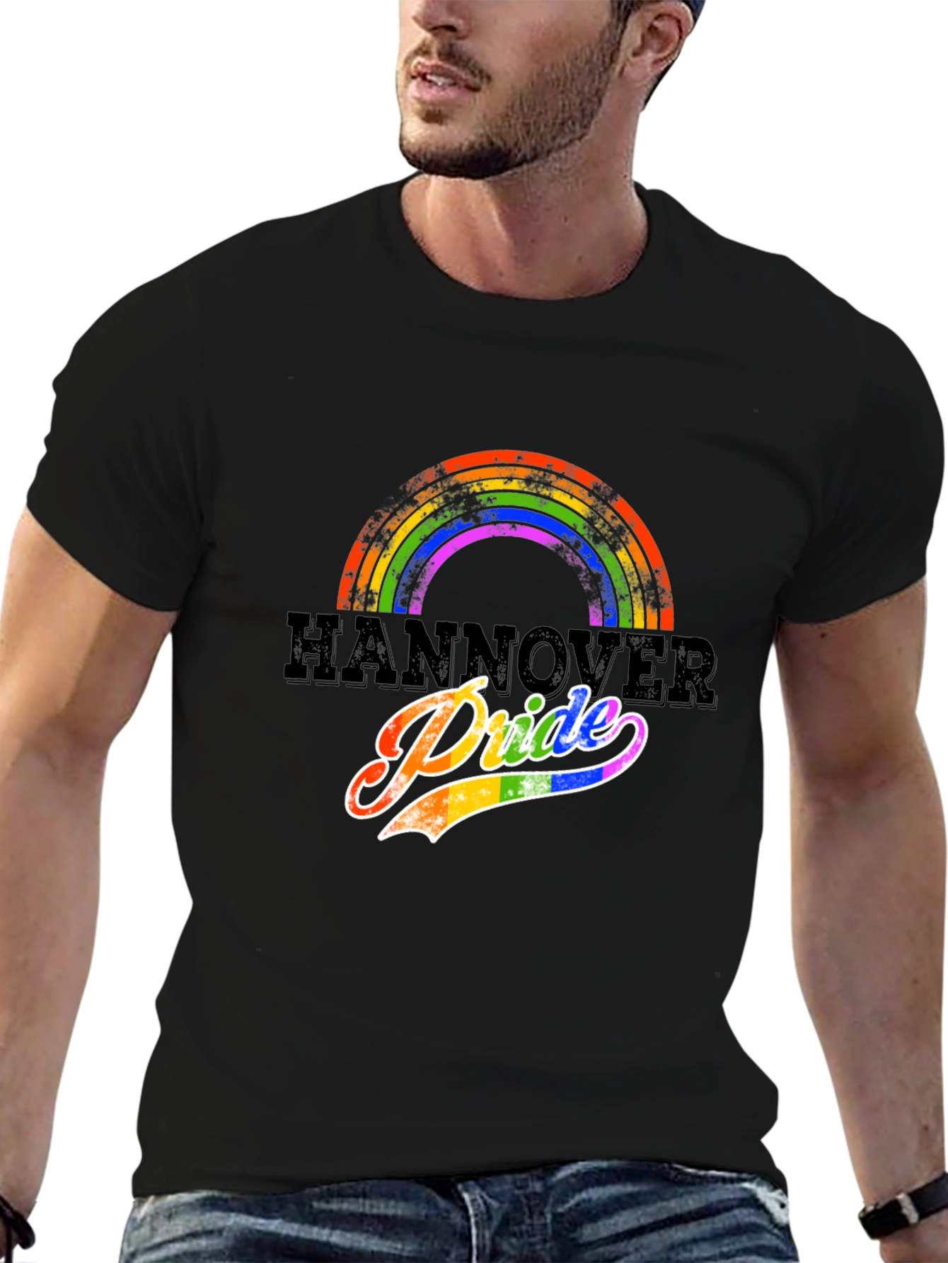 Hannover Pride Rainbow Graphic Tee