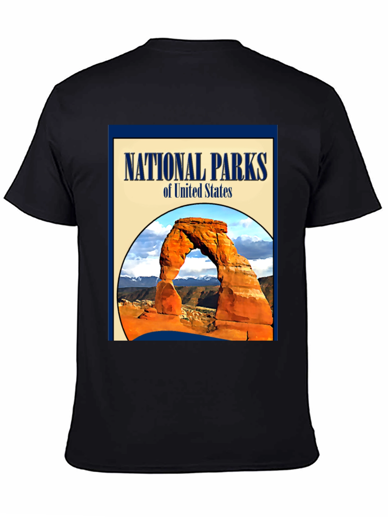 National Parks of USA Graphic Tee