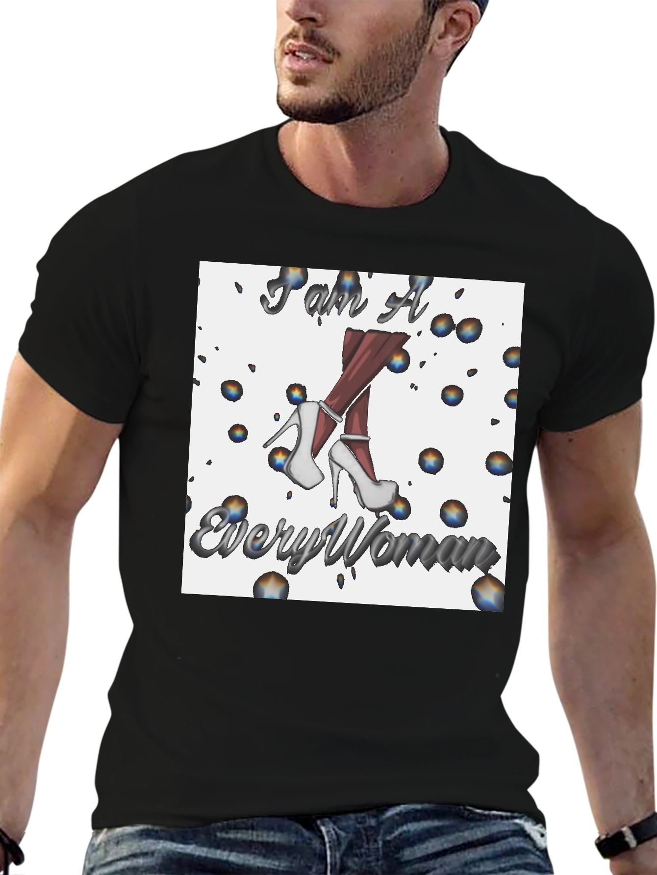 EveryWoman Graphic Tee - Black