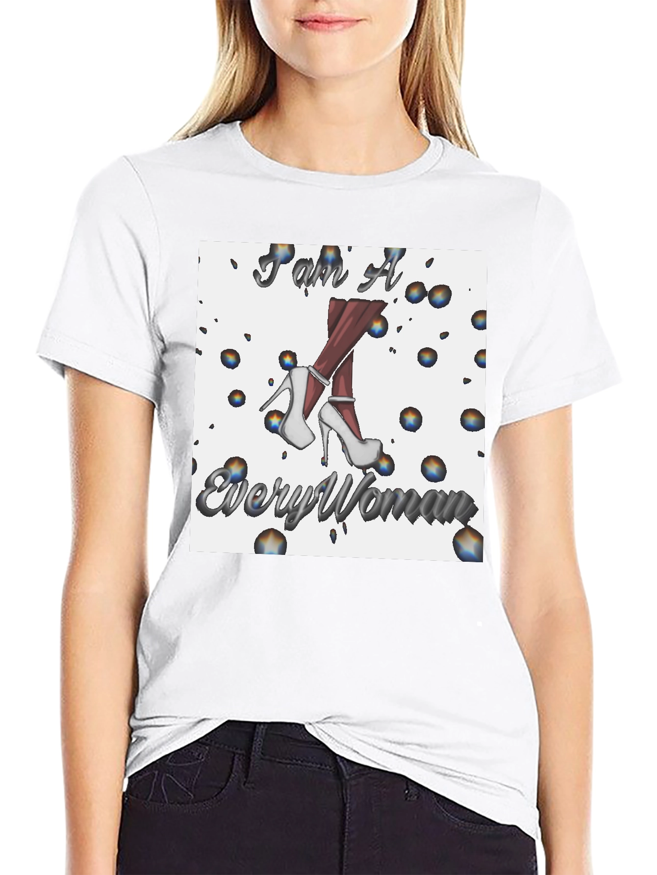 EveryWoman Graphic Tee - Black