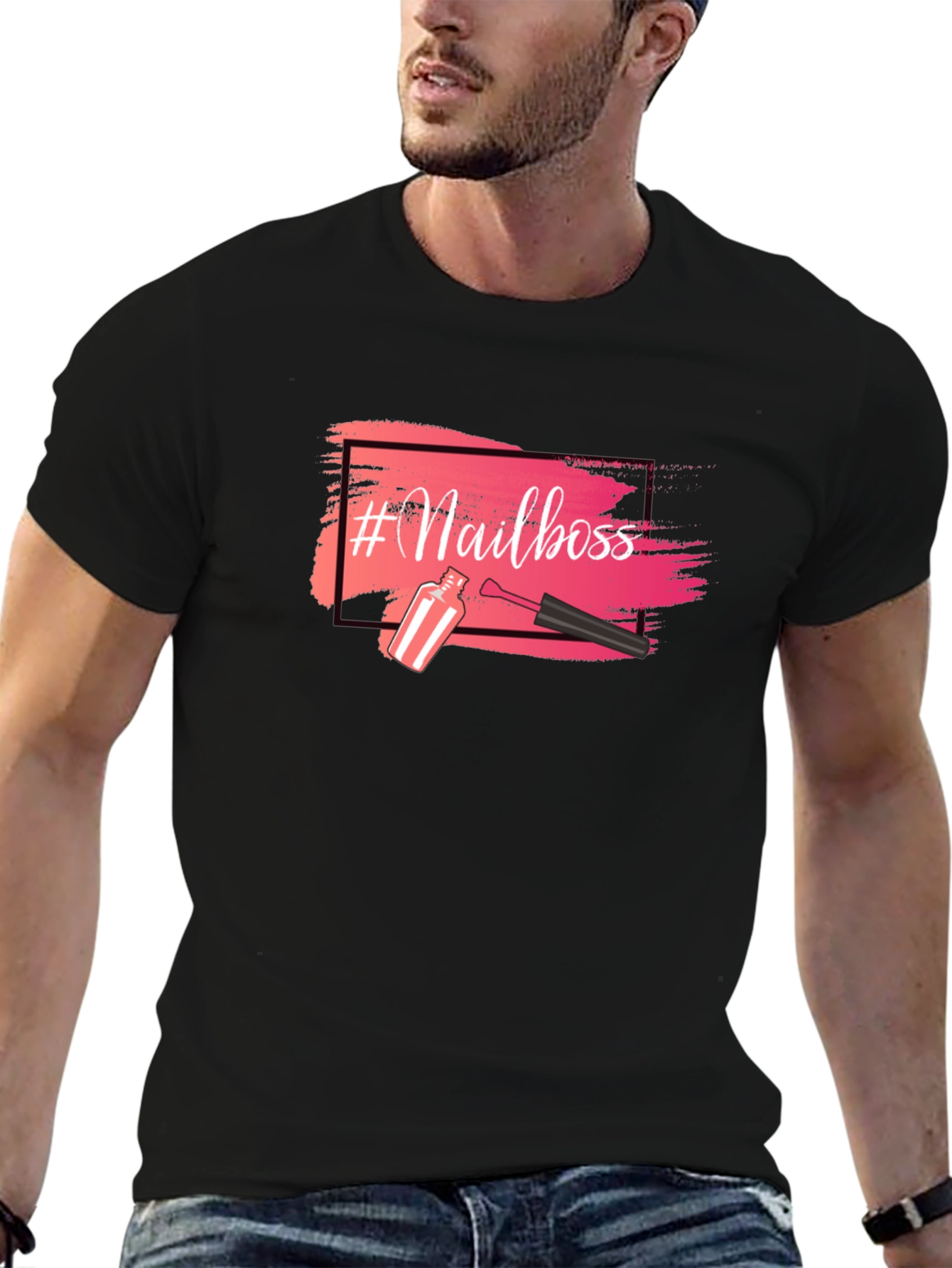 Nail Boss T-Shirt - Stylish Nail Technician Apparel