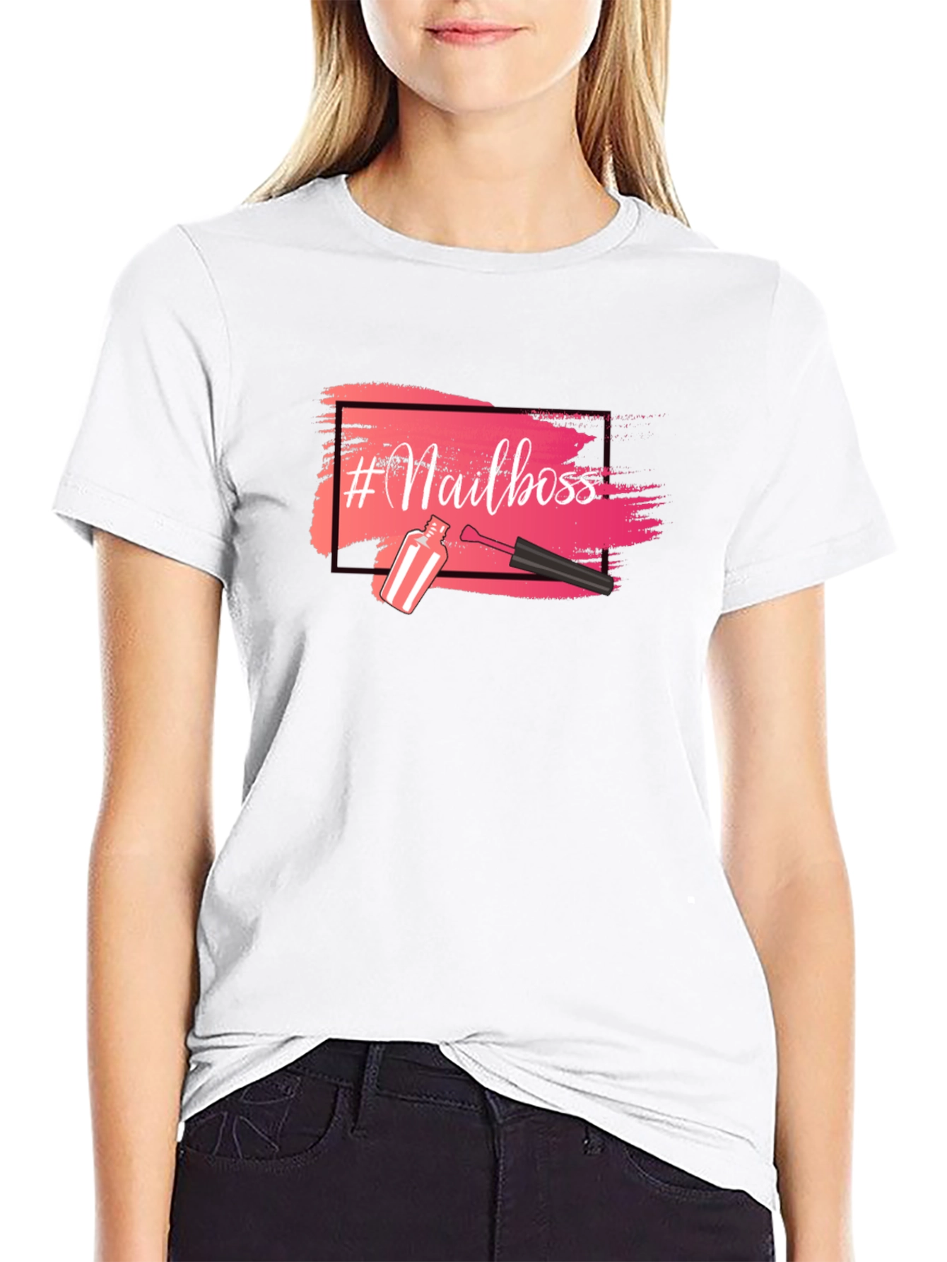 Nail Boss T-Shirt - Stylish Nail Technician Apparel