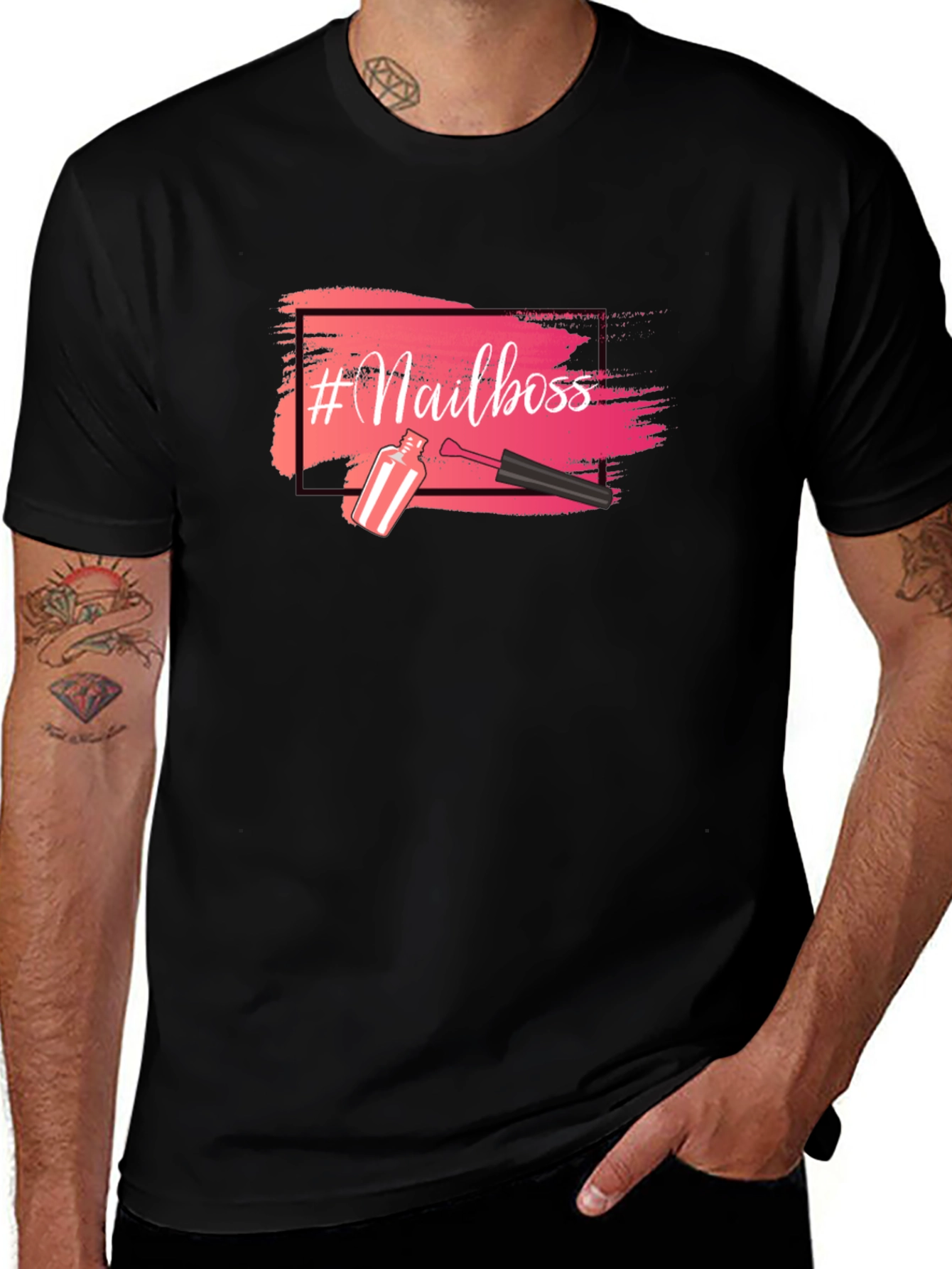Nail Boss T-Shirt - Stylish Nail Technician Apparel