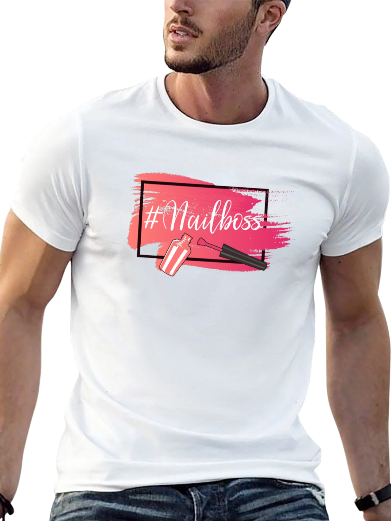 Nail Boss T-Shirt - Stylish Nail Technician Apparel