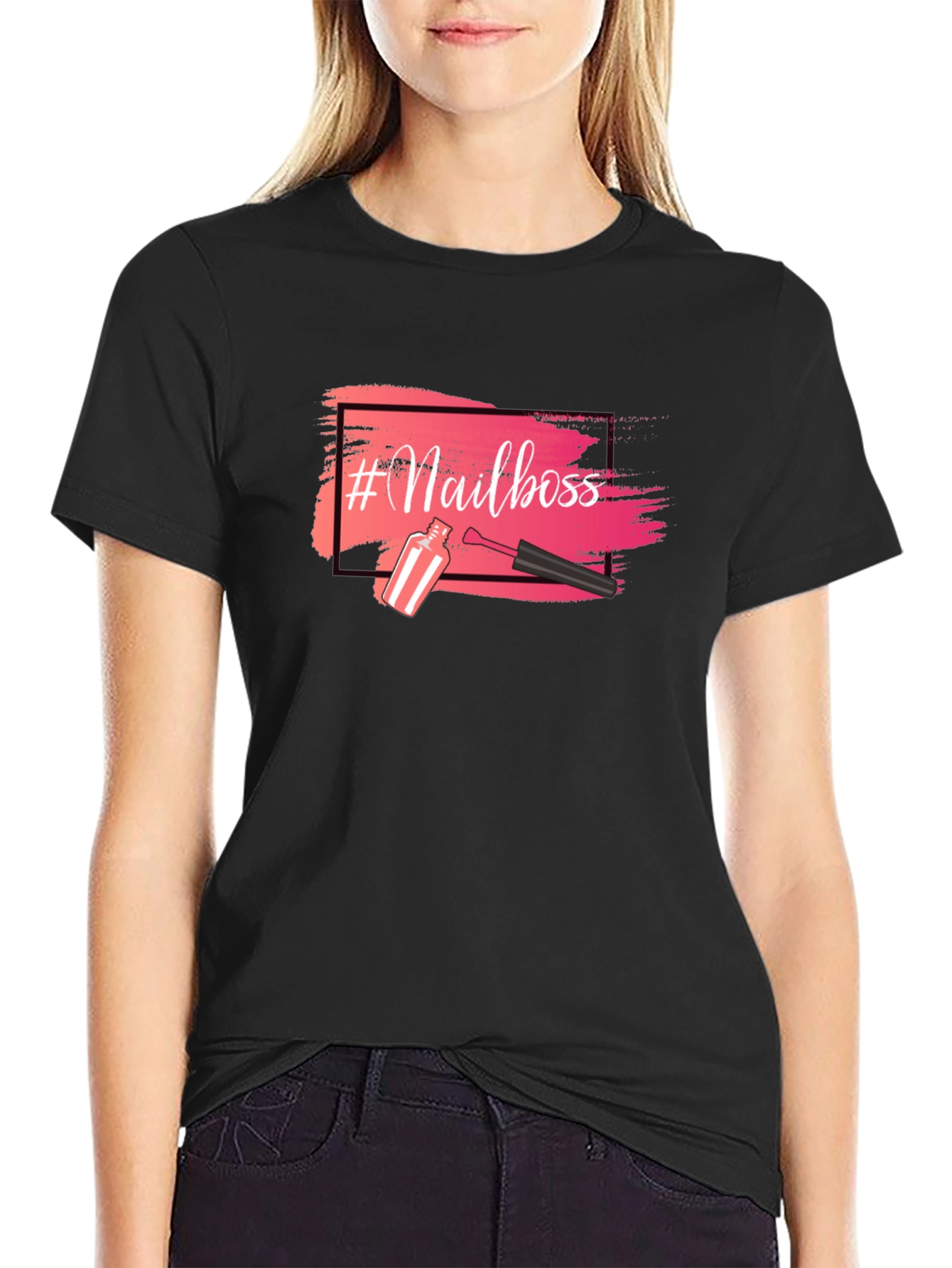 Nail Boss T-Shirt - Stylish Nail Technician Apparel