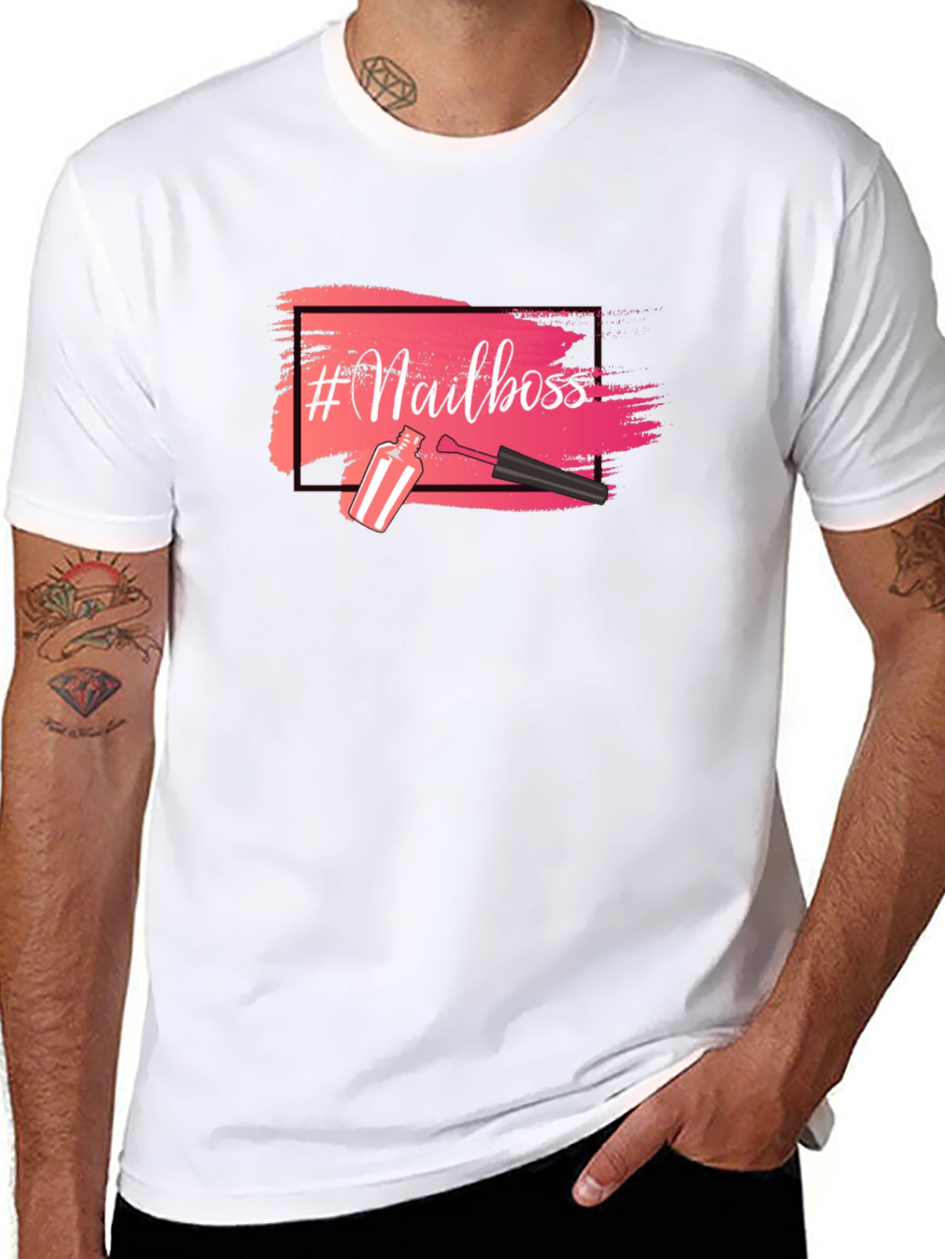 Nail Boss T-Shirt - Stylish Nail Technician Apparel