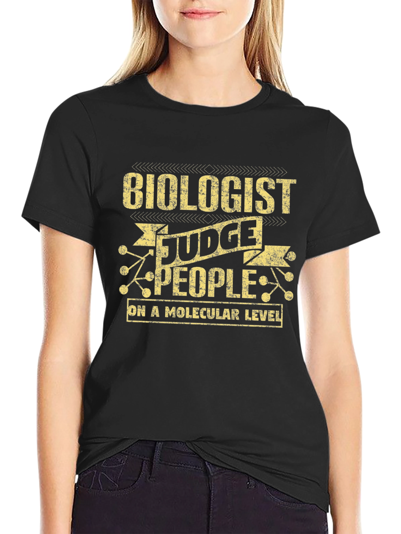 Biologist Molecular Level Judge T-Shirt