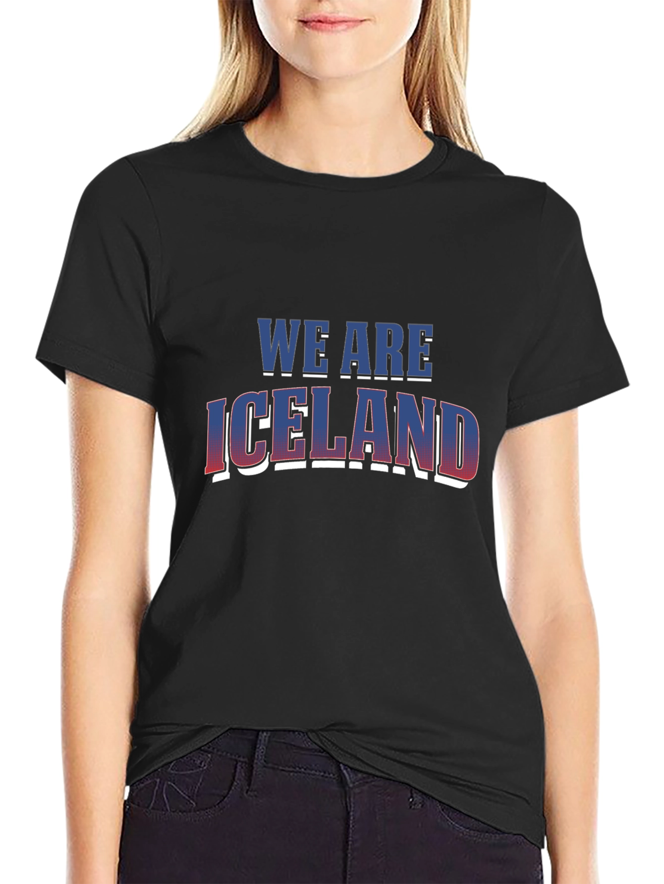 We Are Iceland Graphic Tee - Black