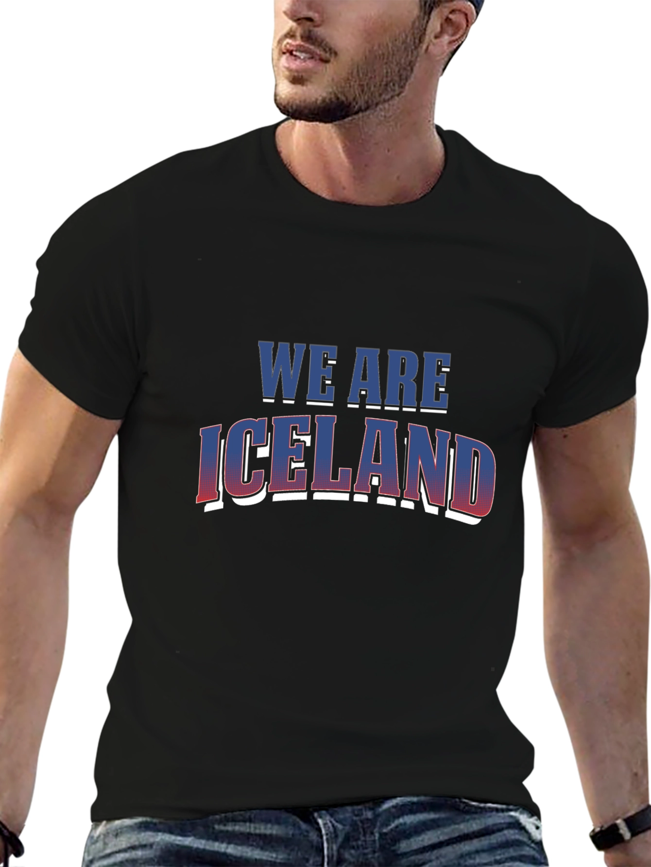 We Are Iceland Graphic Tee - Black