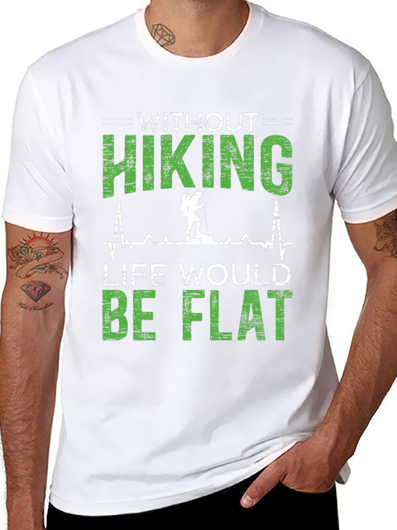 Hiking Life Flat T-Shirt