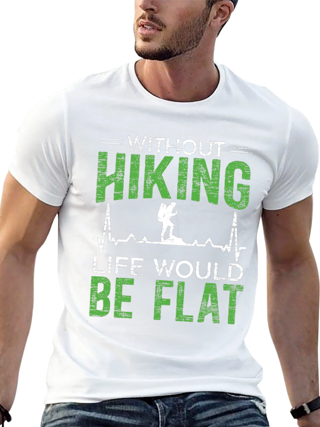 Hiking Life Flat T-Shirt