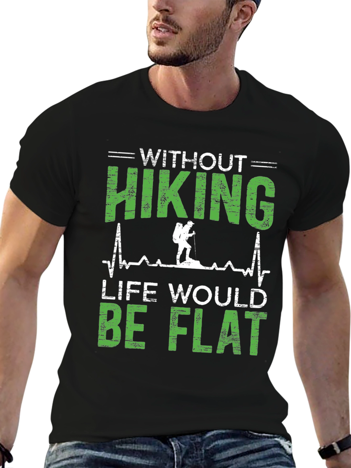 Hiking Life Flat T-Shirt