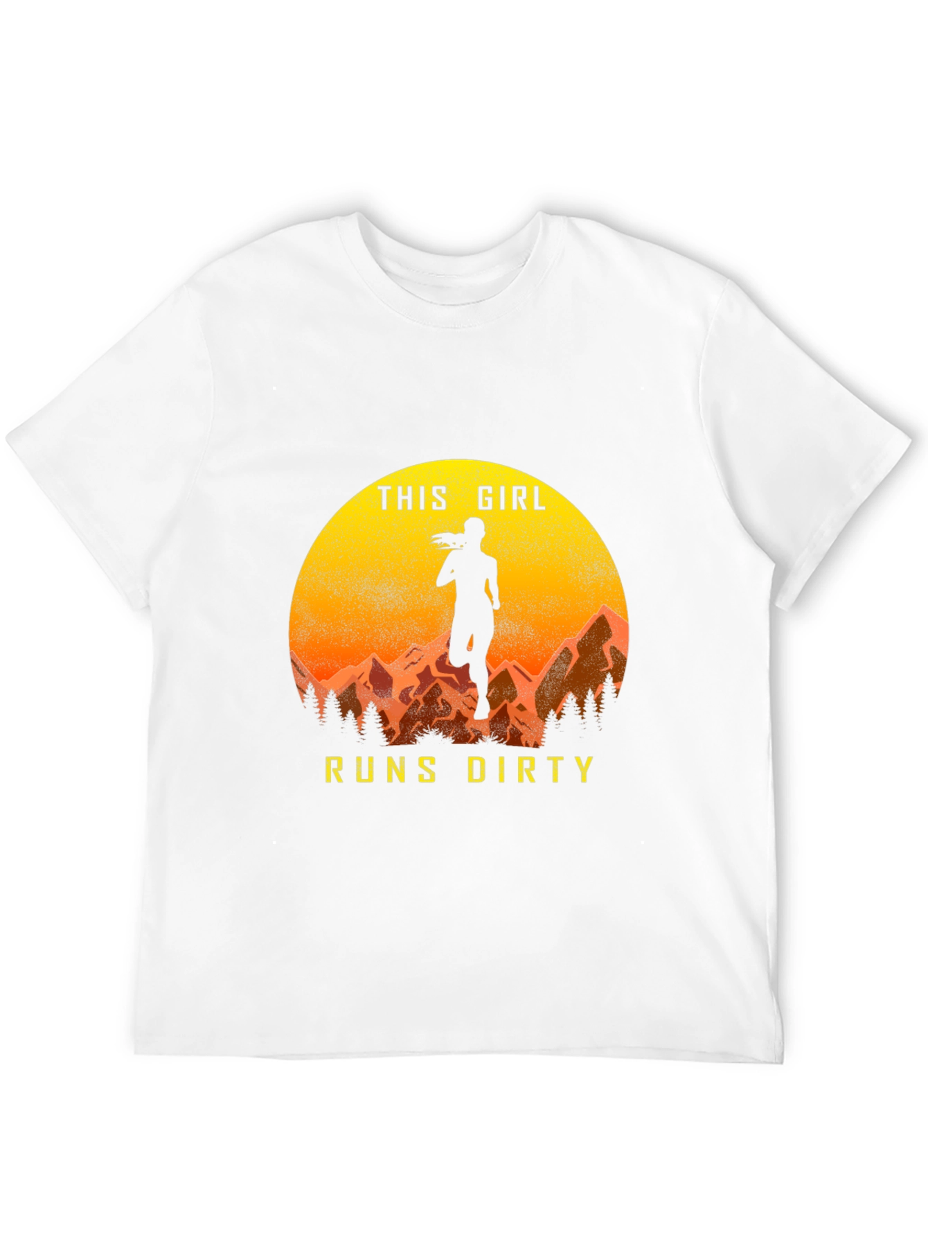 This Girl Runs Dirty T-Shirt - Trail Running Tee