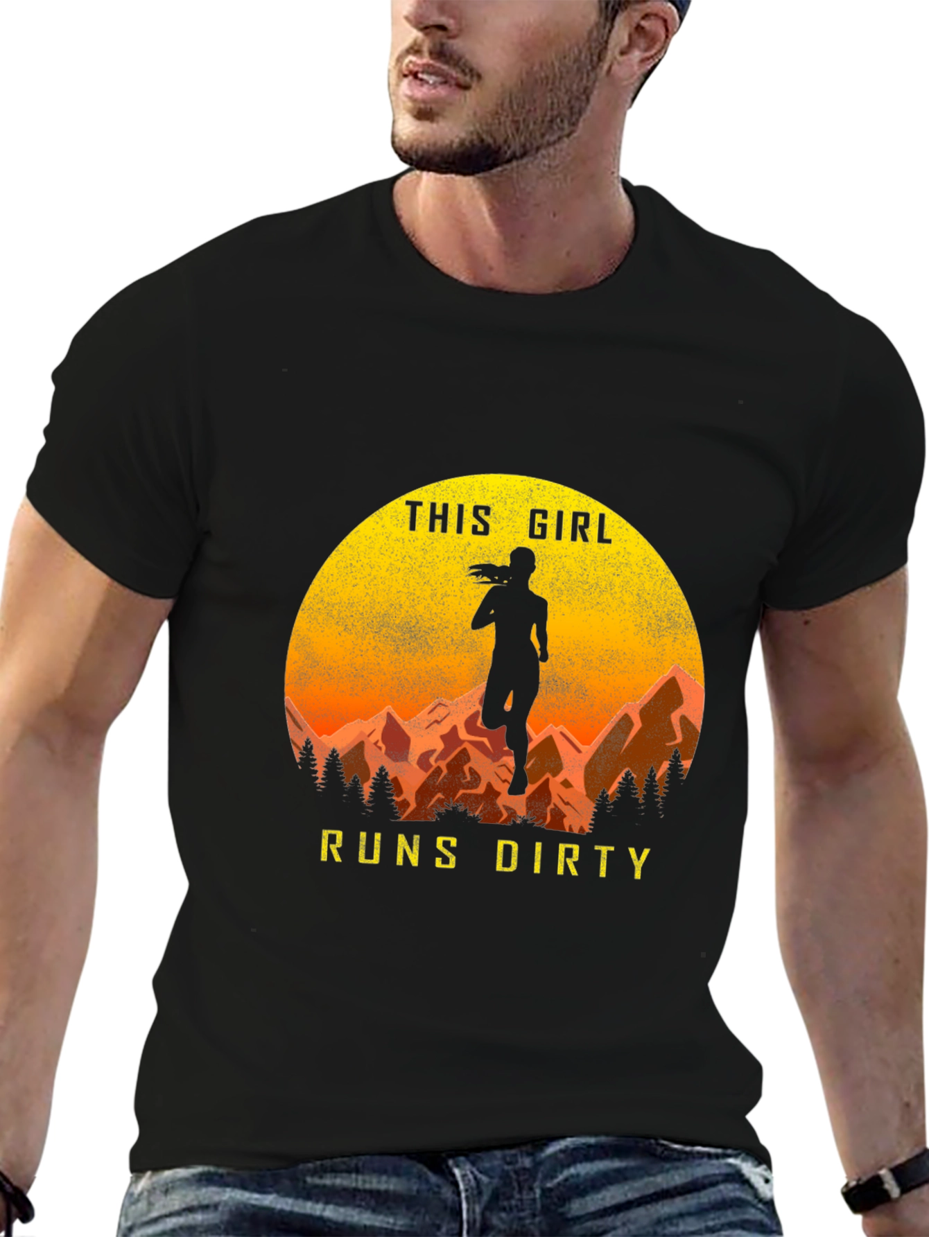 This Girl Runs Dirty T-Shirt - Trail Running Tee