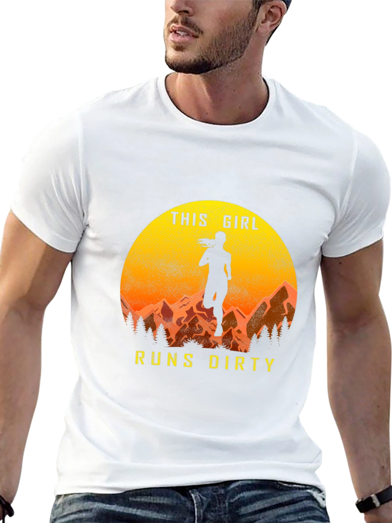 This Girl Runs Dirty T-Shirt - Trail Running Tee