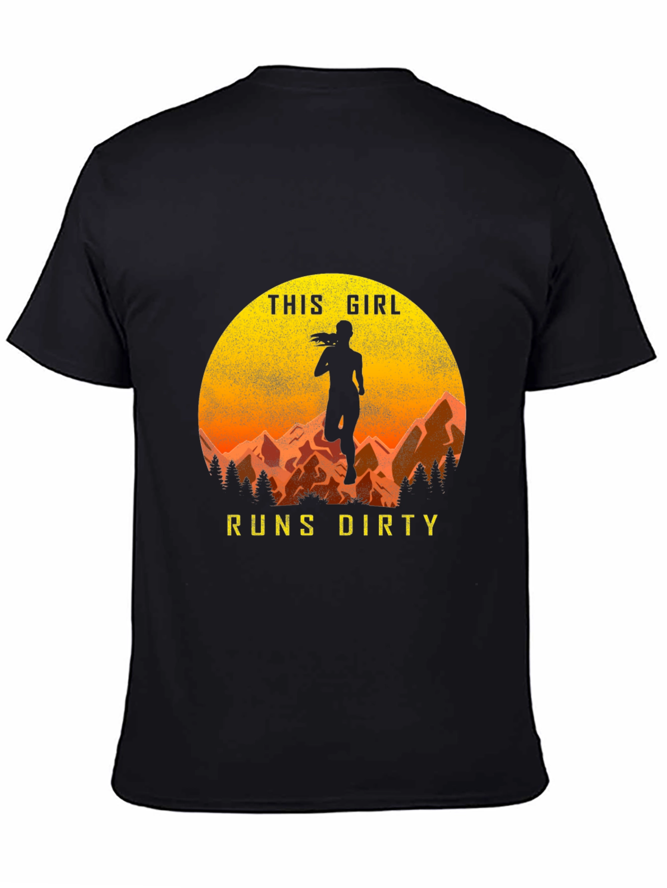 This Girl Runs Dirty T-Shirt - Trail Running Tee