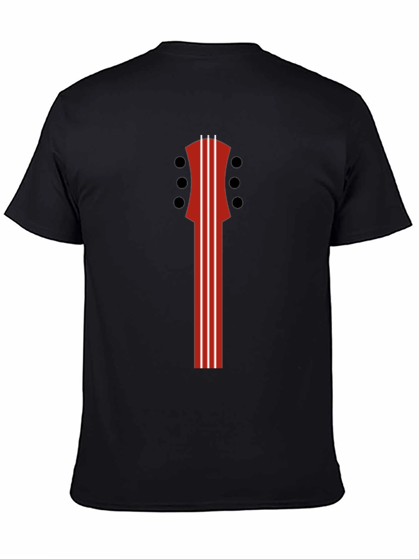 Guitar Headstock Graphic Tee