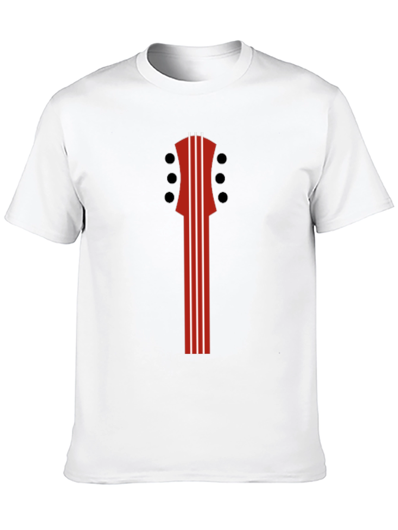 Guitar Headstock Graphic Tee