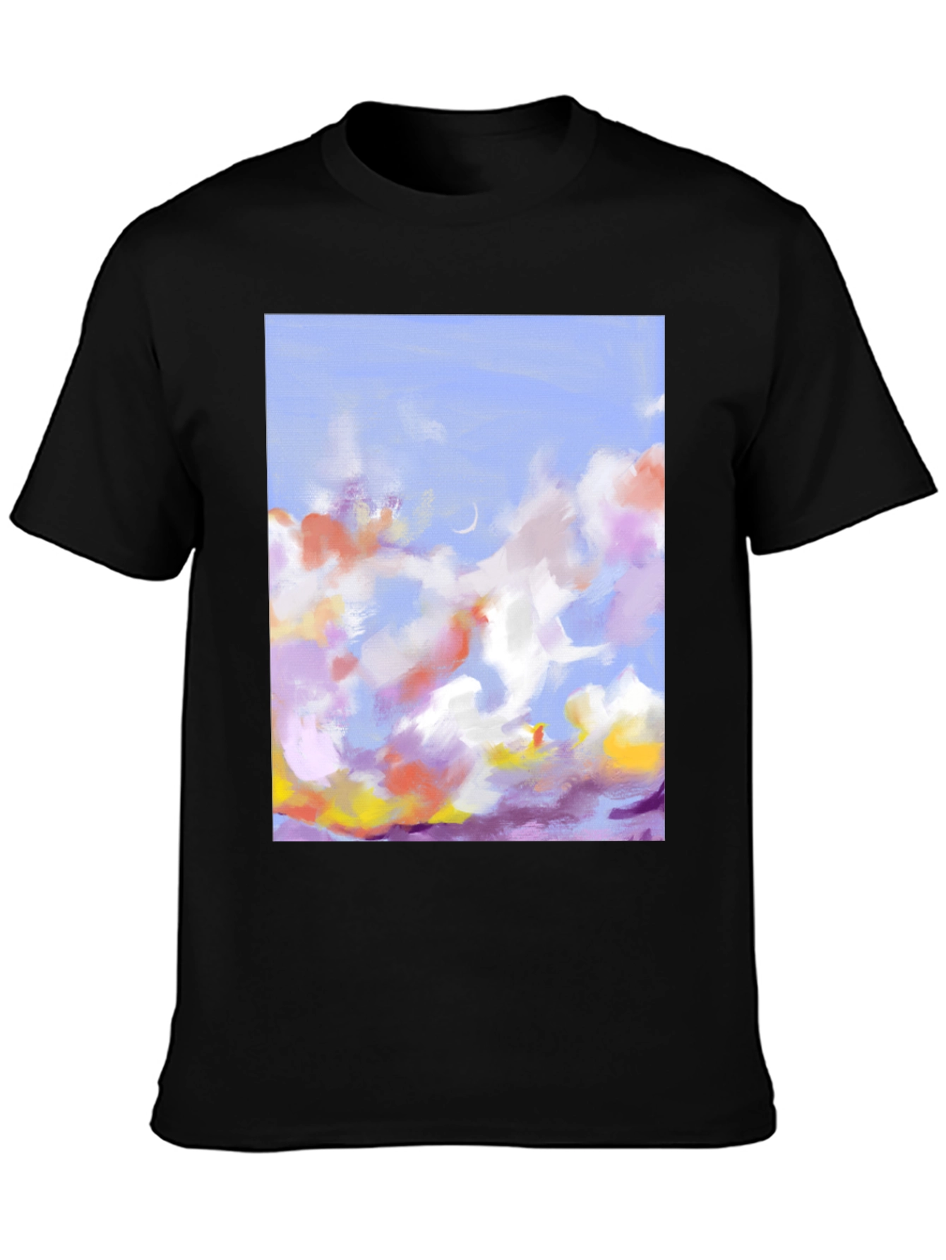 Dreamy Sky T-Shirt - Artistic Cloud Design